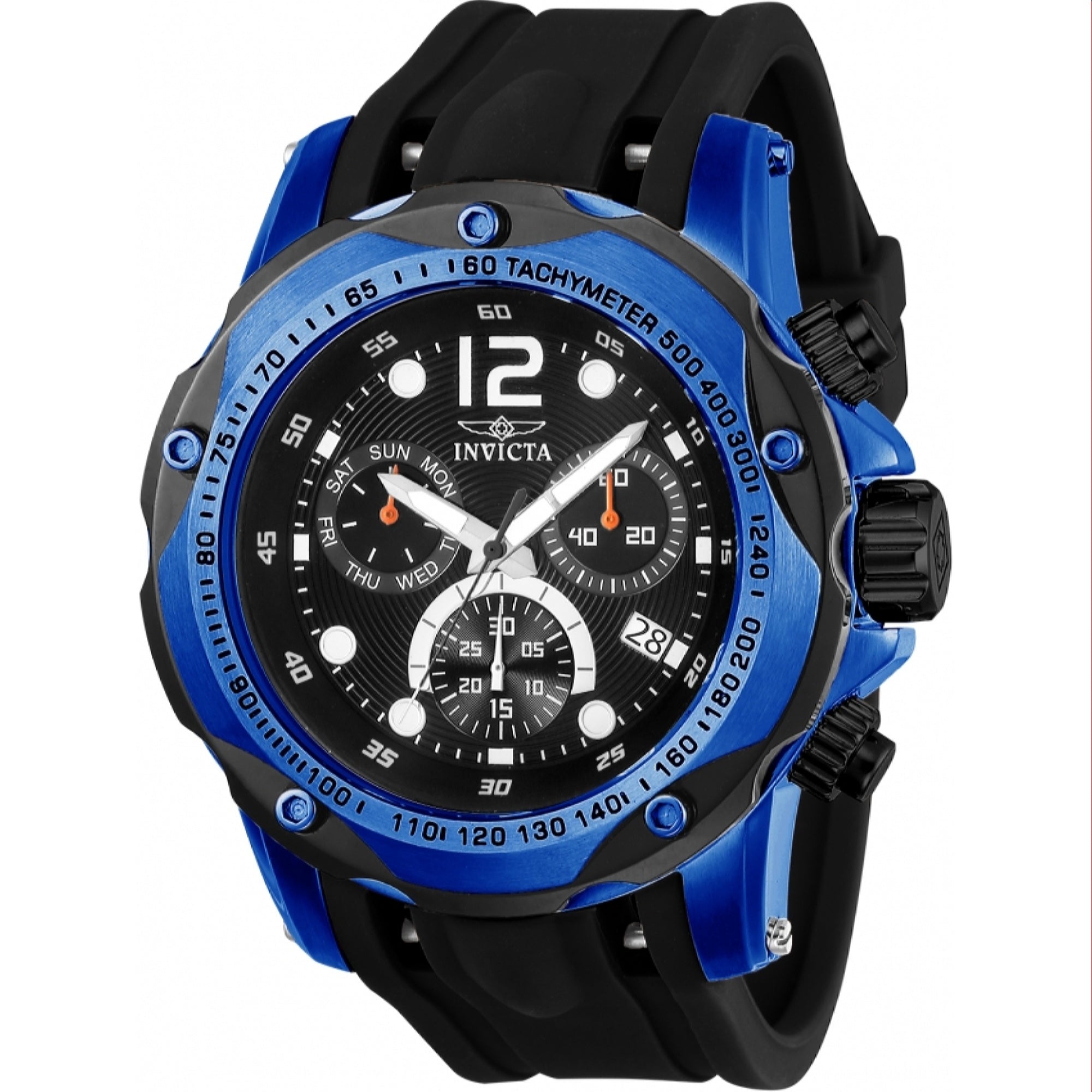 Invicta Speedway Quartz Chronograph Black Dial Men's Watch 20074