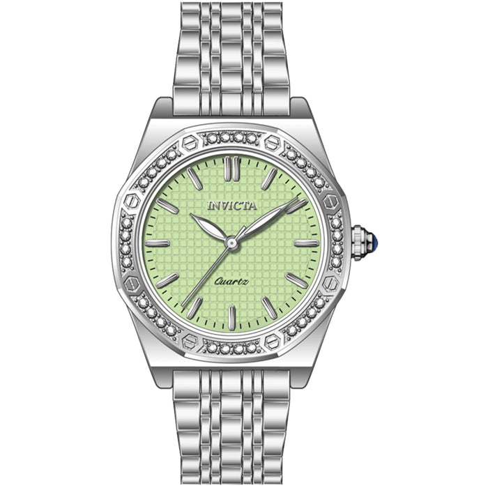 Invicta Quartz Wildflower Green Dial Women's Watch 69374