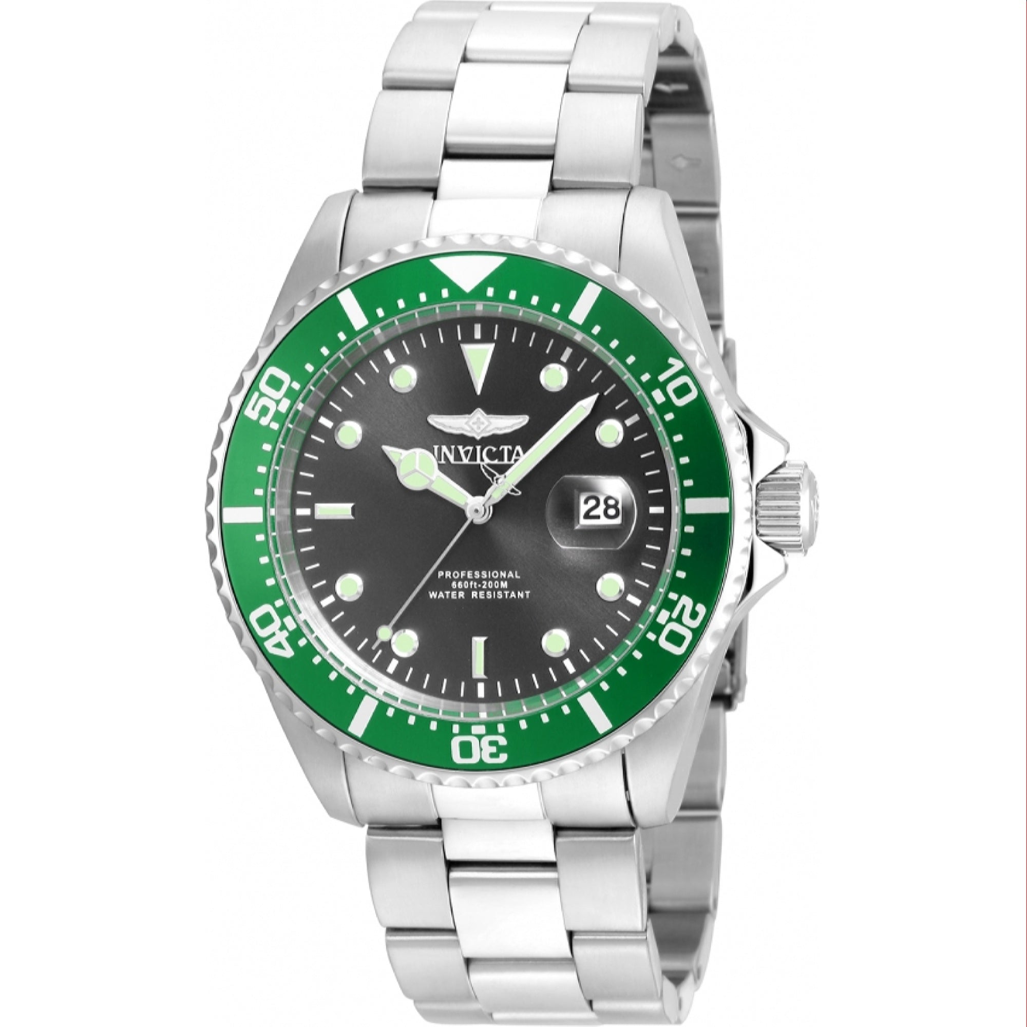 Invicta Quartz Pro Diver Black Dial Men's Watch 22021