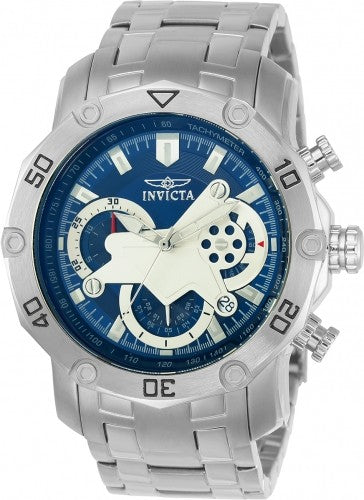 Invicta Quartz Pro Diver Blue Dial Men's Watch 22764