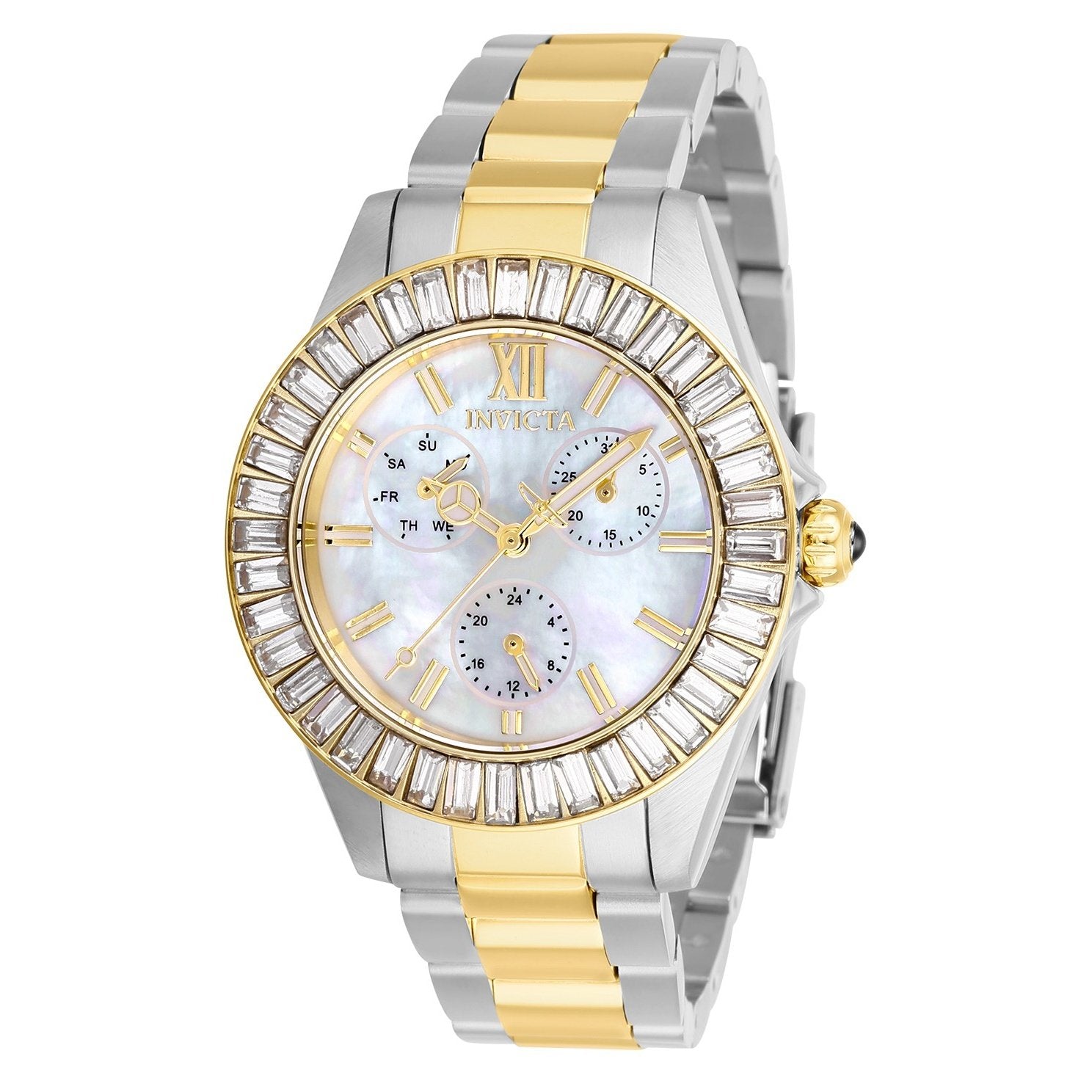 Invicta Quartz Angel Mother of Pearl Dial Women's Watch 28451