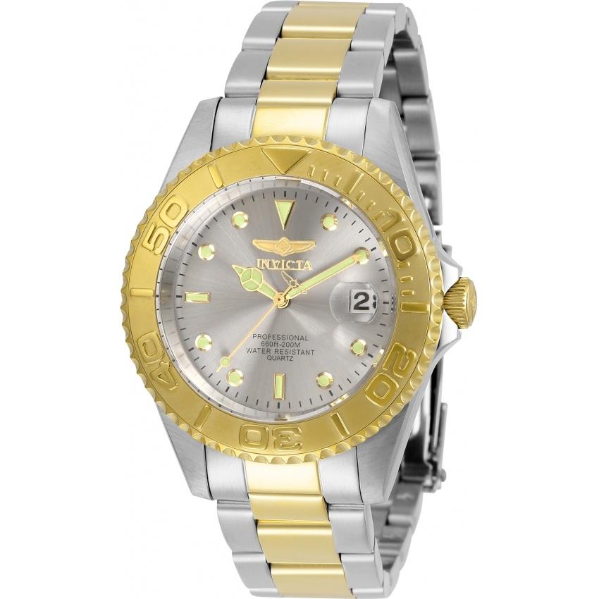 Invicta Quartz Pro Diver Silver Dial Men's Watch 29943
