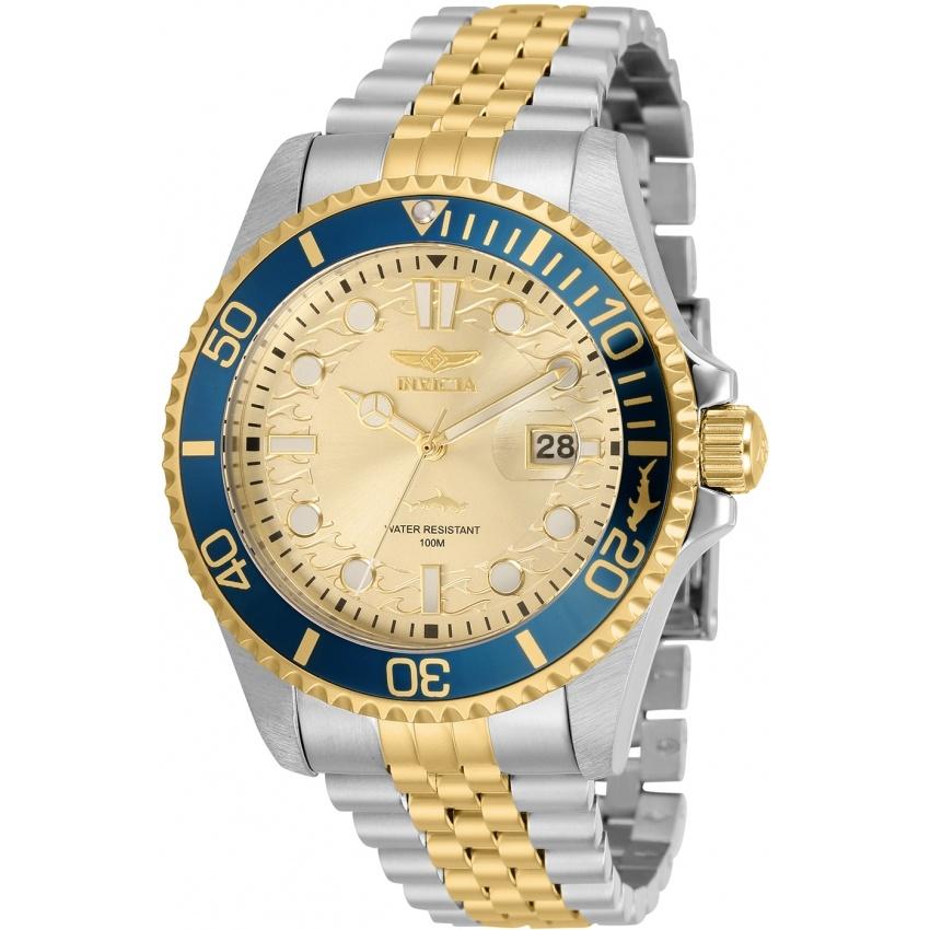 Invicta Quartz Pro Diver Champagne Dial Men's Watch 30617