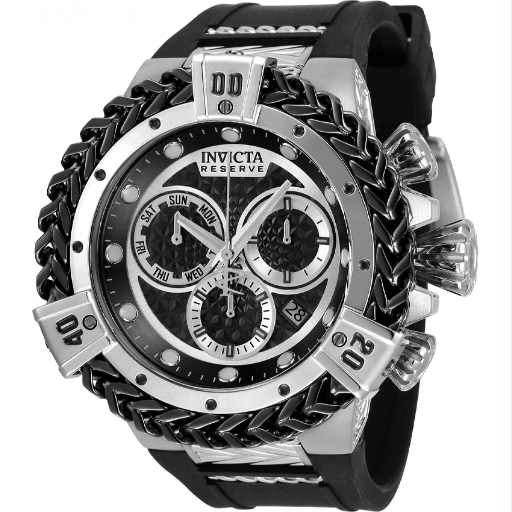 Invicta Reserve Quartz Herc Black Dial Men's Watch 33150