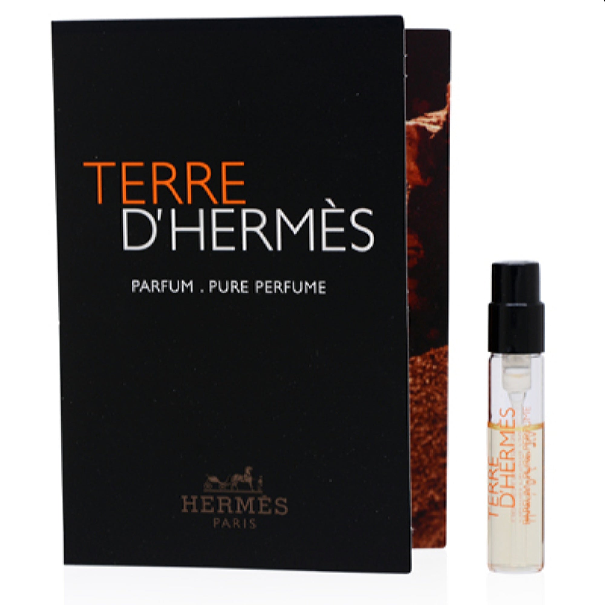 Hermes Men's Terre D'Hermes Hermes Perfume Spray Vial 0.06 Oz (2.0 Ml)  3346130009771