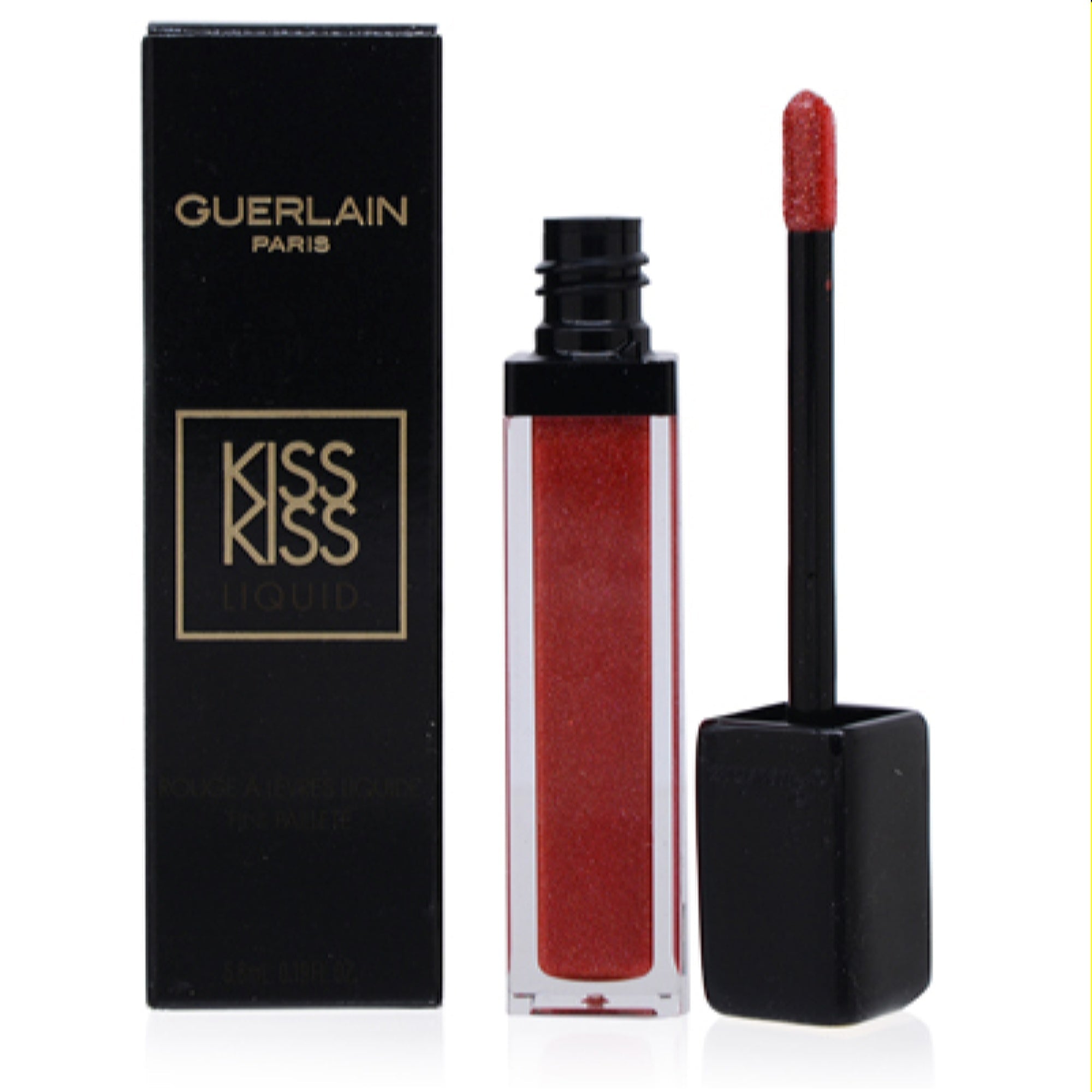 Guerlain  Guerlain Kiss Kiss Liquid Lip Colour L323 Wow Glitter 0.19Oz 3346470429598