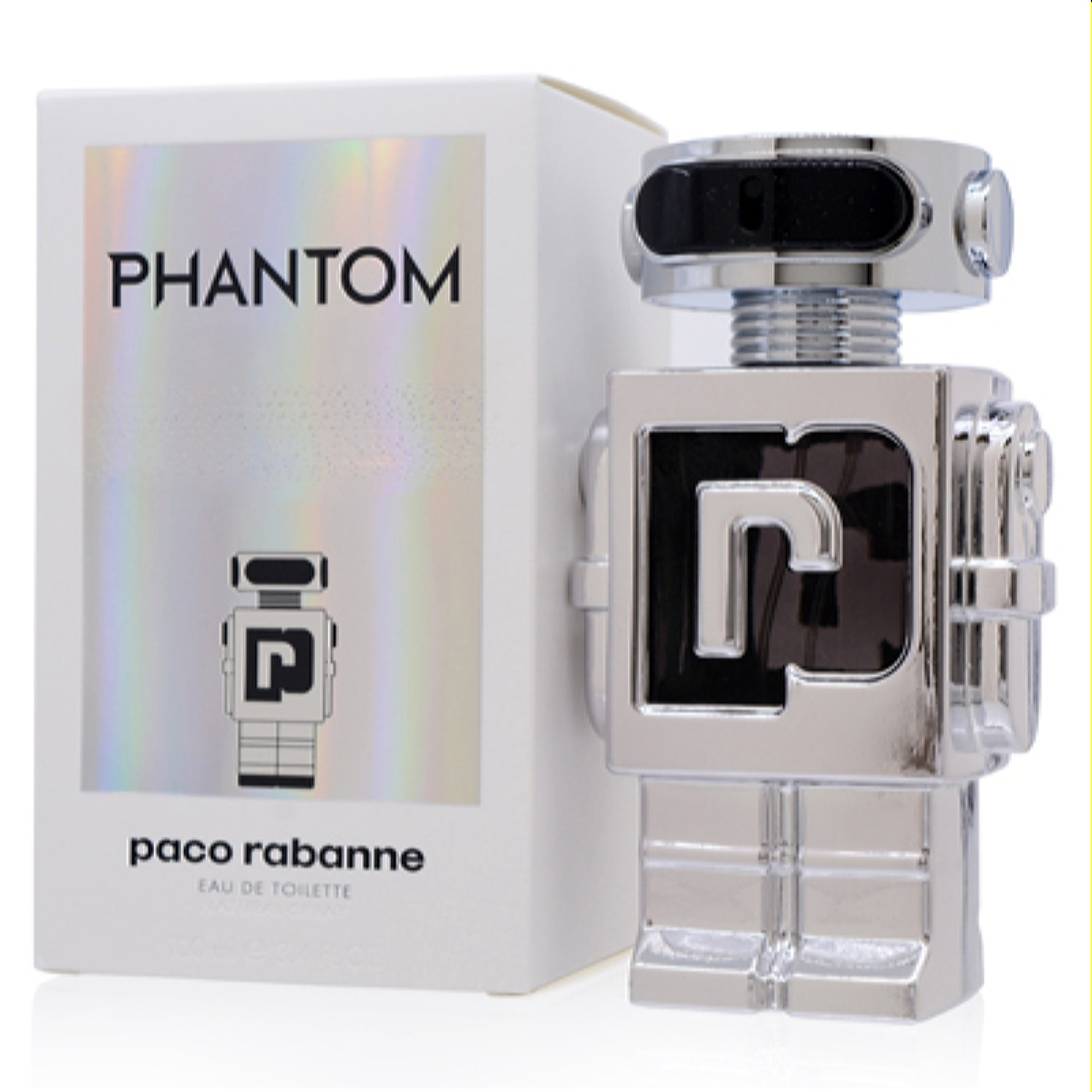 Paco Rabanne Men's Phantom Paco Rabanne Edt Spray 3.4 Oz (100 Ml)  3349668582297