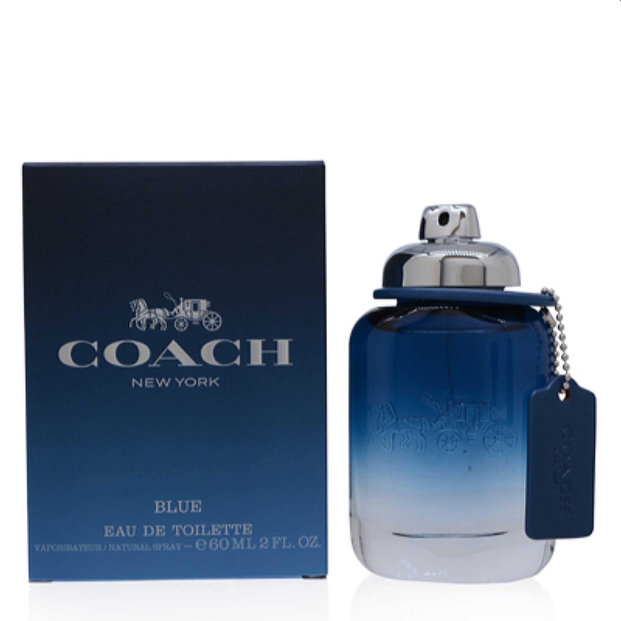 Coach Men's Coach Blue Coach Edt Spray 2.0 Oz (60 Ml)  3386460113748