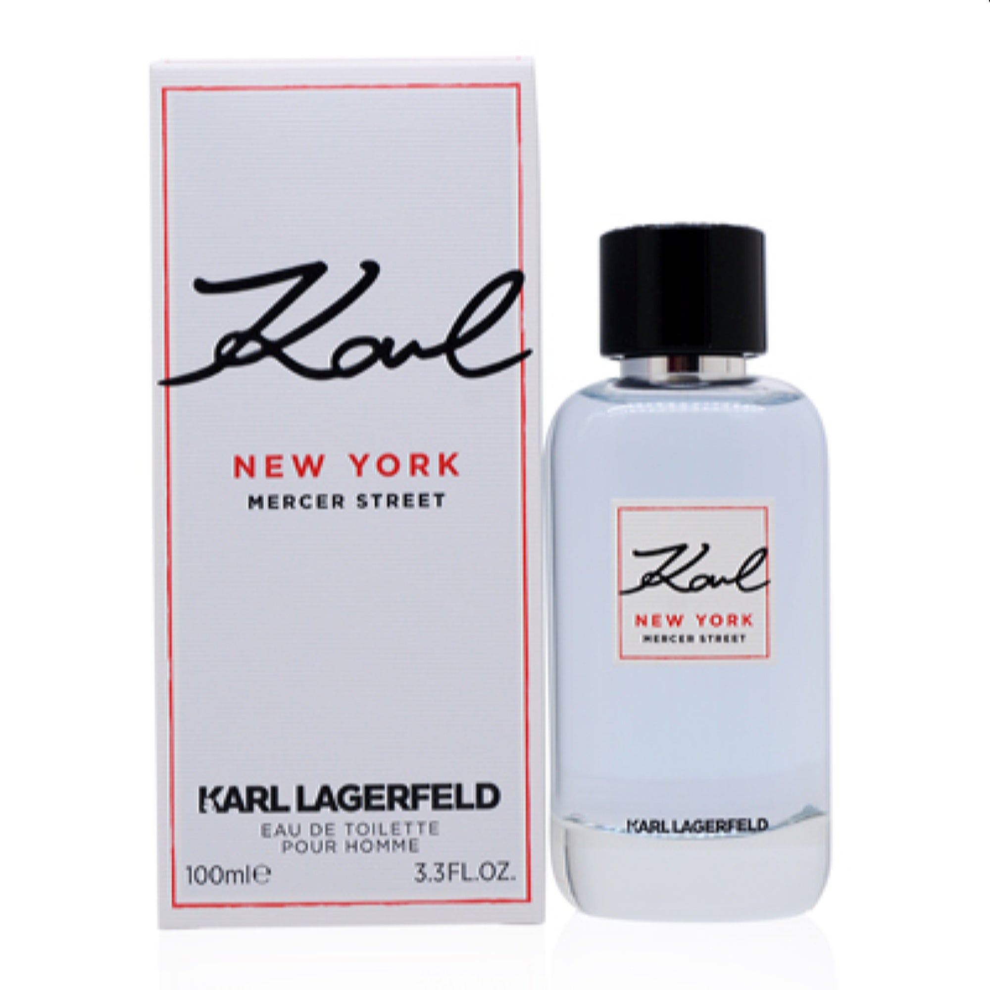 Lagerfeld Men's Karl New York Mercer Street Lagerfeld Edt Spray 3.3 Oz (100 Ml)  3386460115551