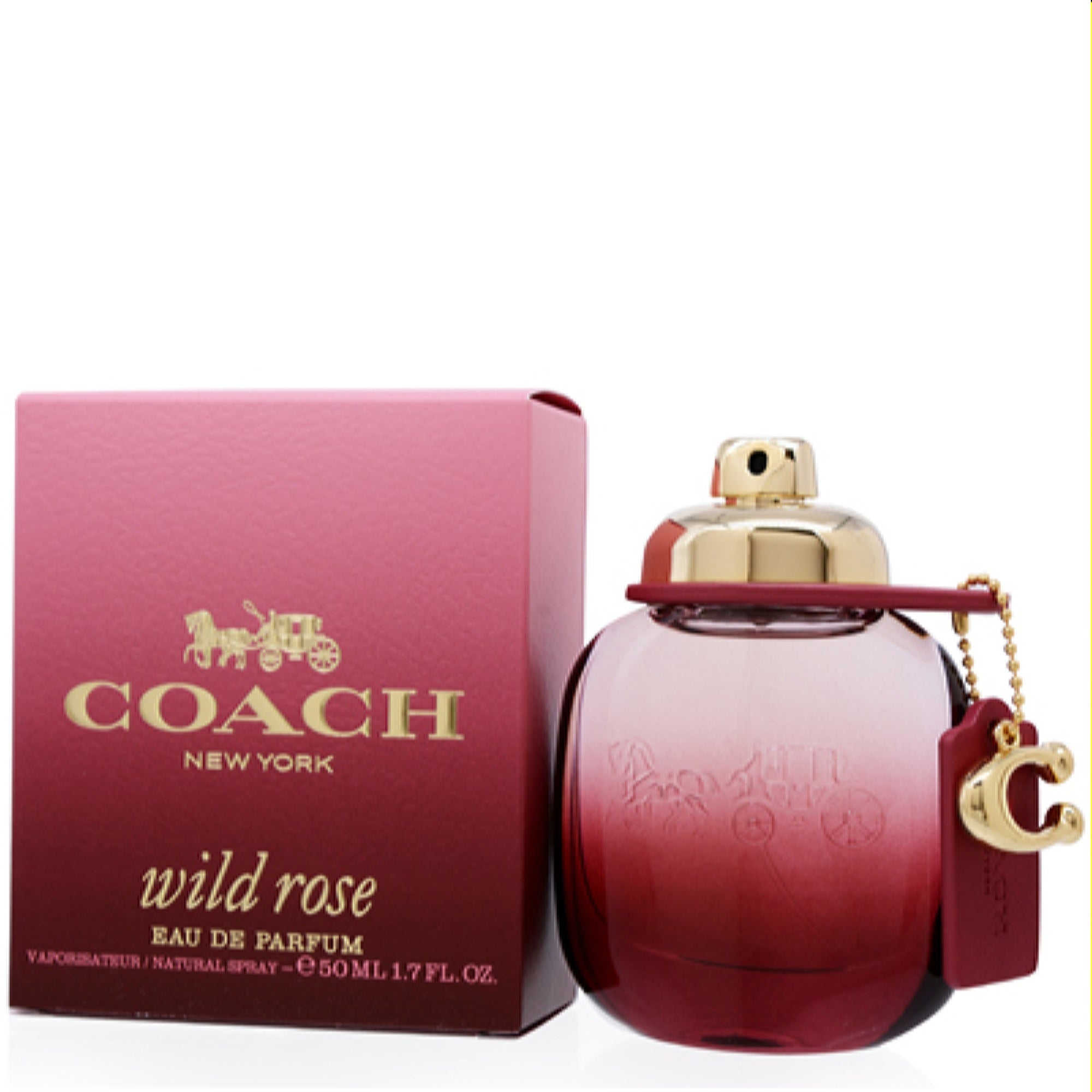 Coach Women's Coach Wild Rose Coach Edp Spray 1.7 Oz (50 Ml)   3386460126588