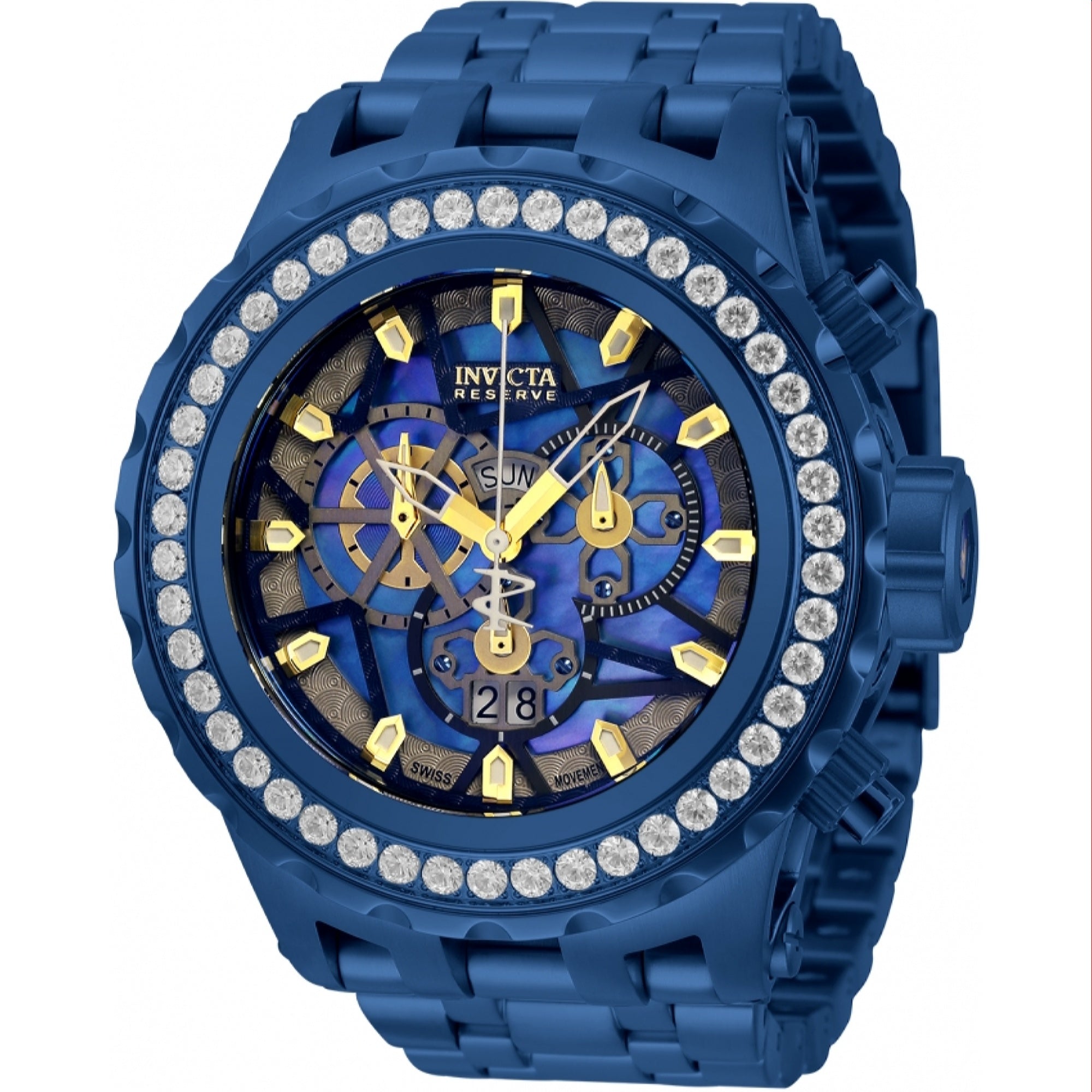 Invicta Jason Taylor Quartz Blue Dial Men's Watch 33991