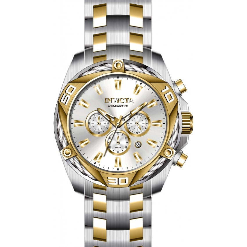 Invicta Quartz Bolt Silver Dial Men's Watch 34126