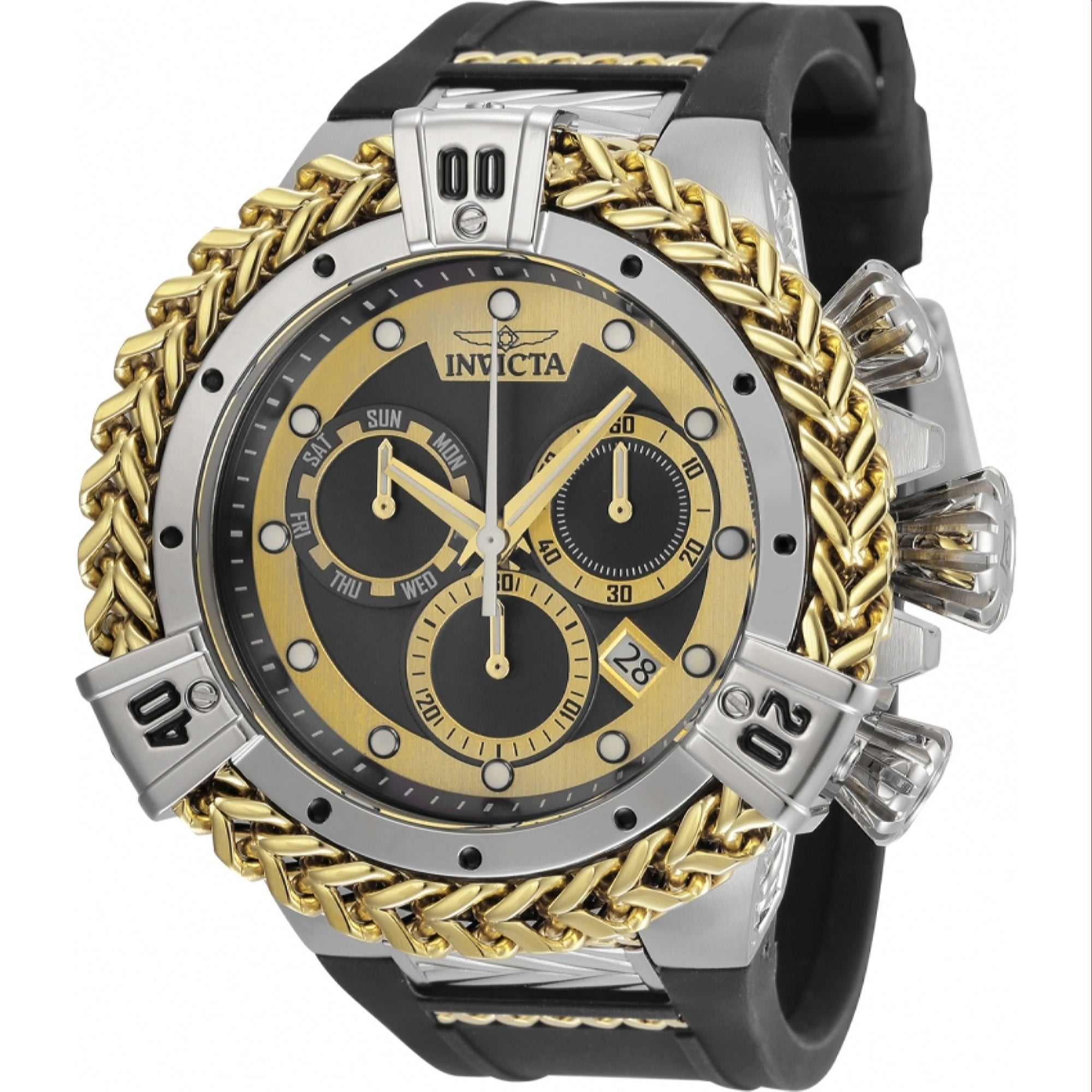 Invicta  Quartz Bolt Herc Black Dial Men's Watch 35580