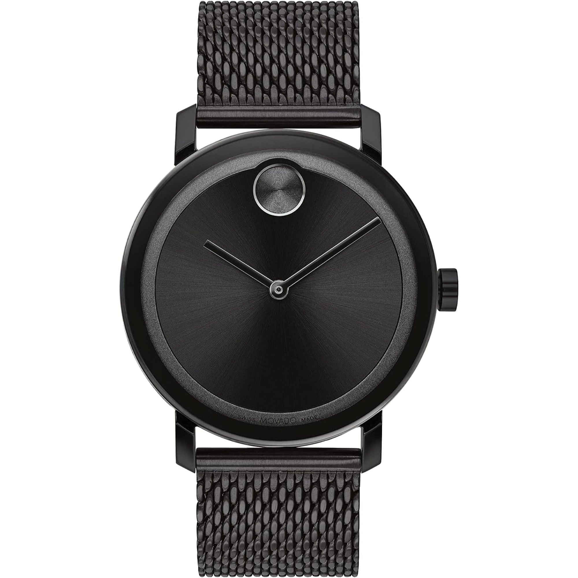 Movado Bold Evolution Quartz Black Dial Unisex Watch 3600792