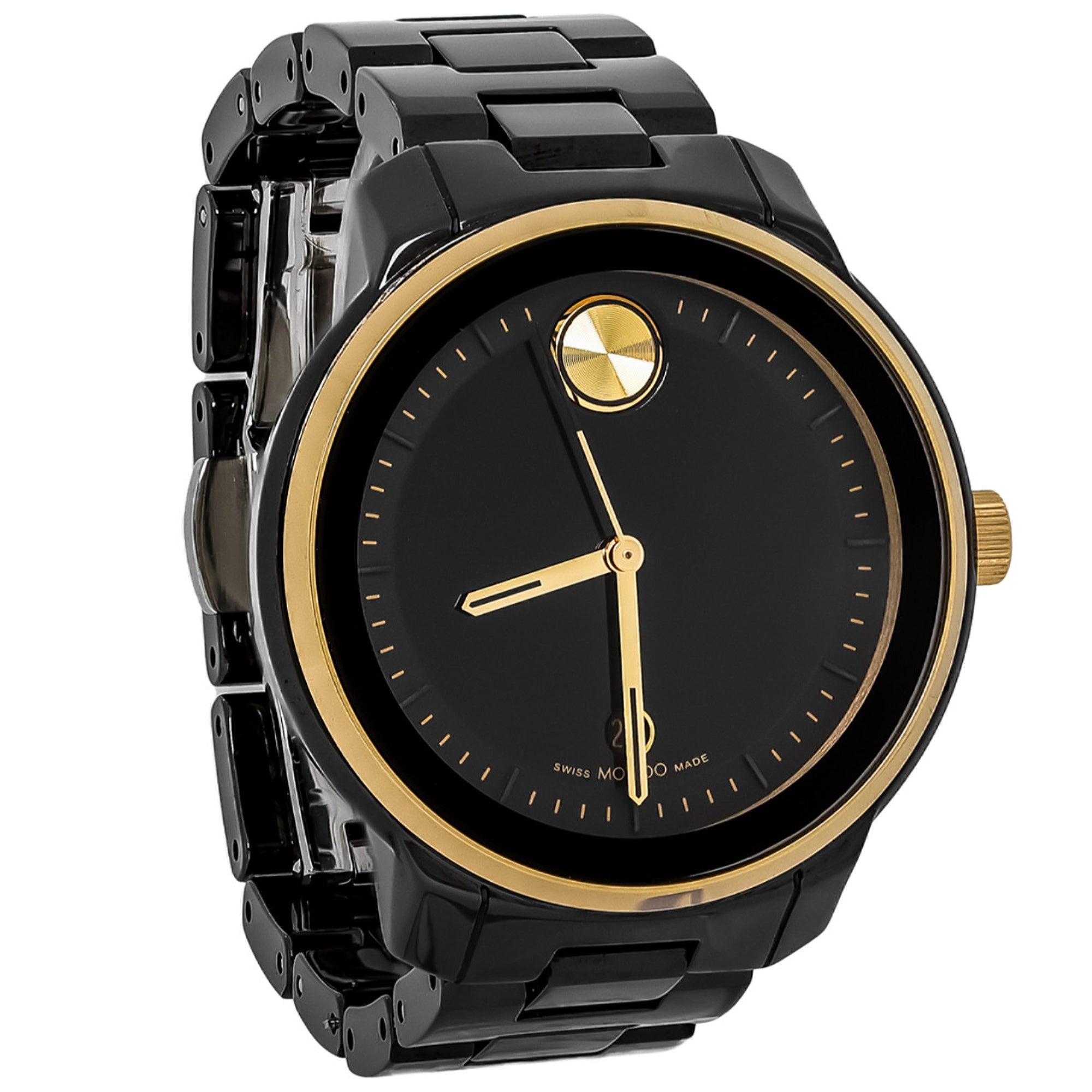 Movado Bold Verso Quartz Black Dial Women's Watch 3600936