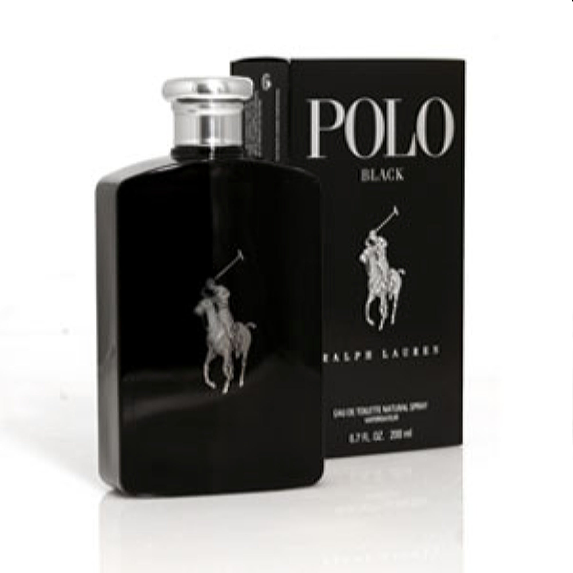 Ralph Lauren Men's Polo Black Ralph Lauren Edt Spray 6.7 Oz  3605975050882