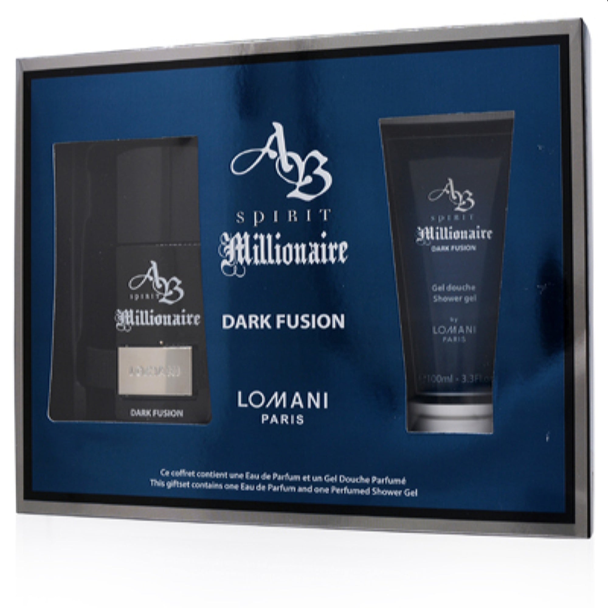 Lomani Men's Ab Millionaire Dark Fusion Lomani Set  3610400037659