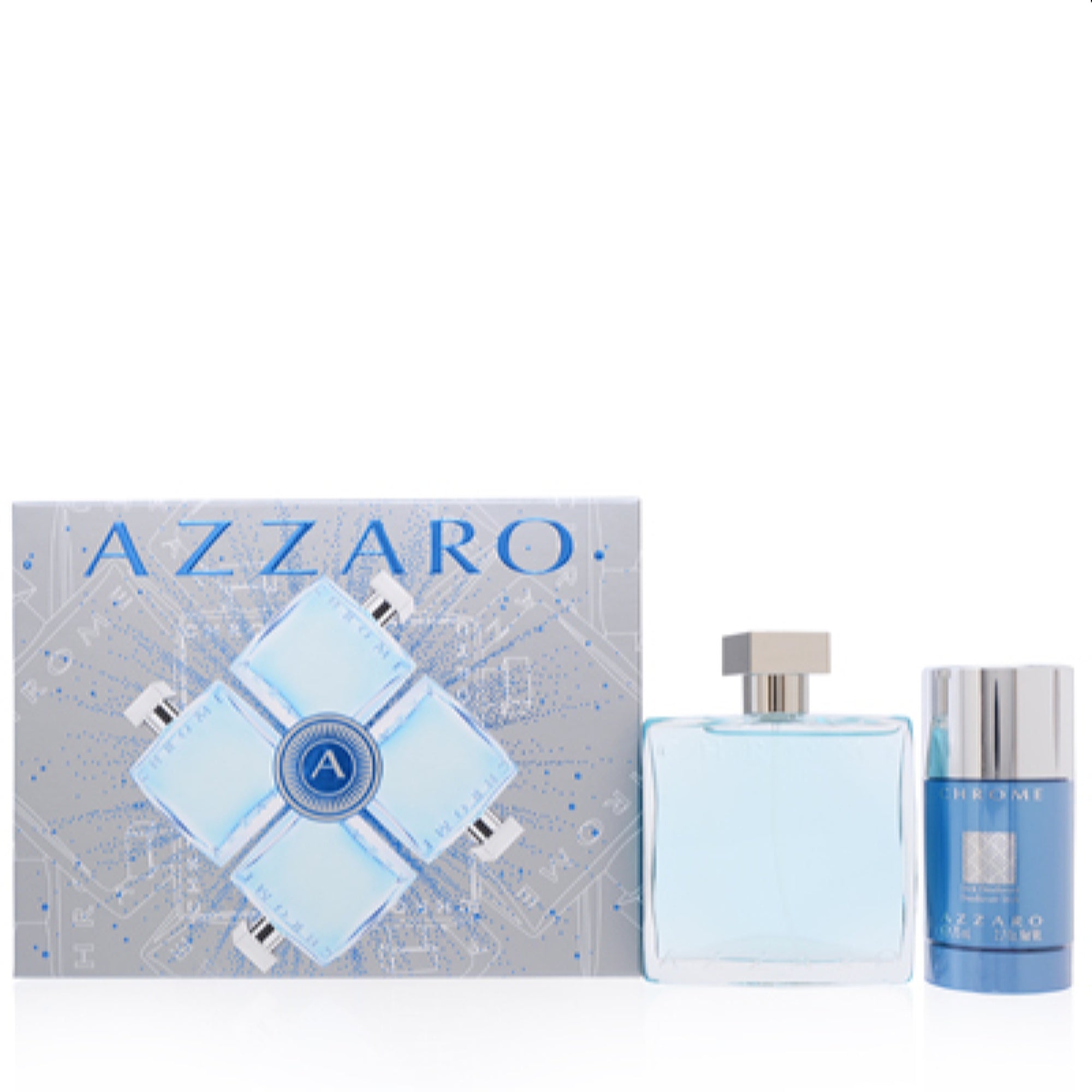 Azzaro Men's Chrome Azzaro 2 Pc Set  3614273873215