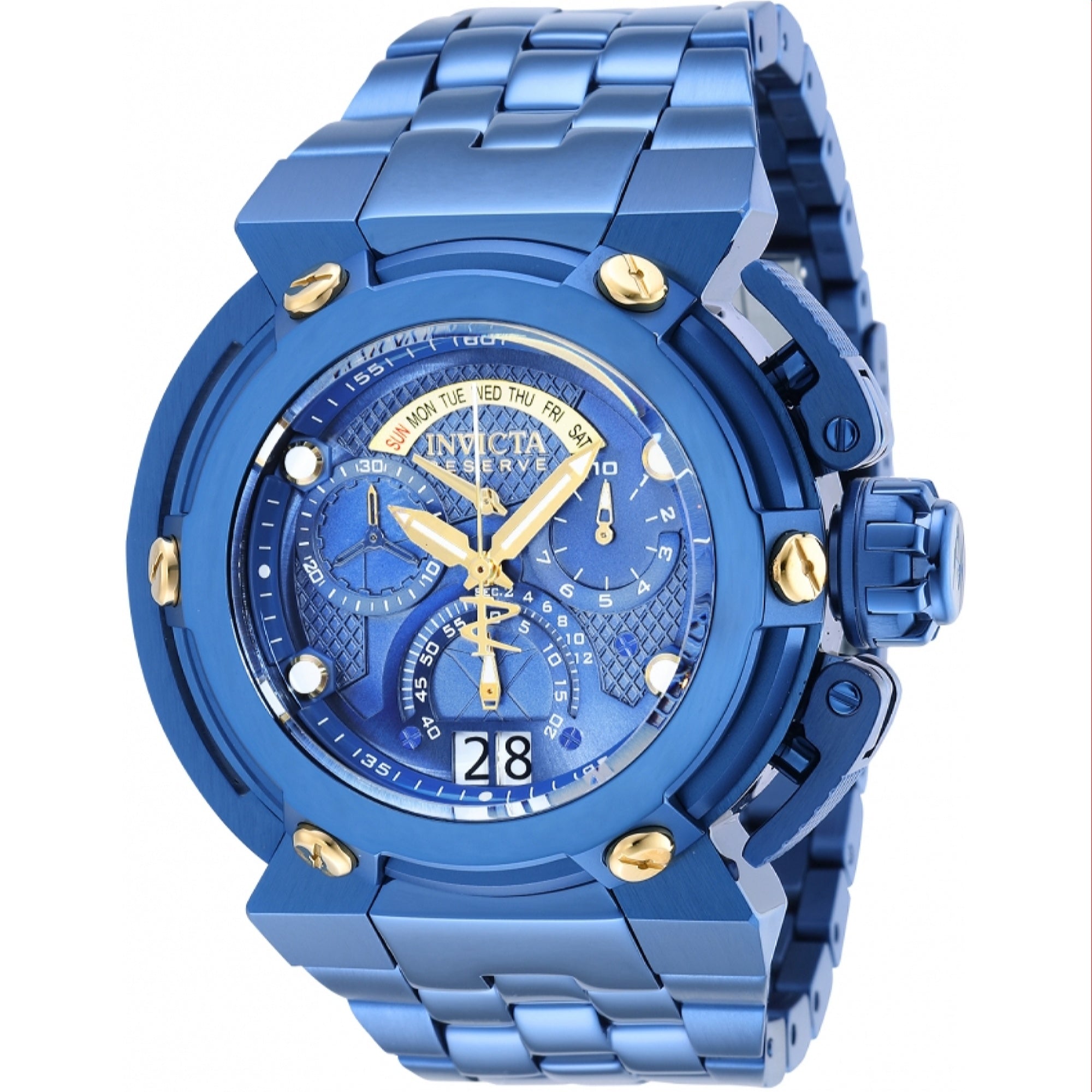 Invicta  Quartz Coalition Forces X-Wing Blue Dial Men's Watch 36575