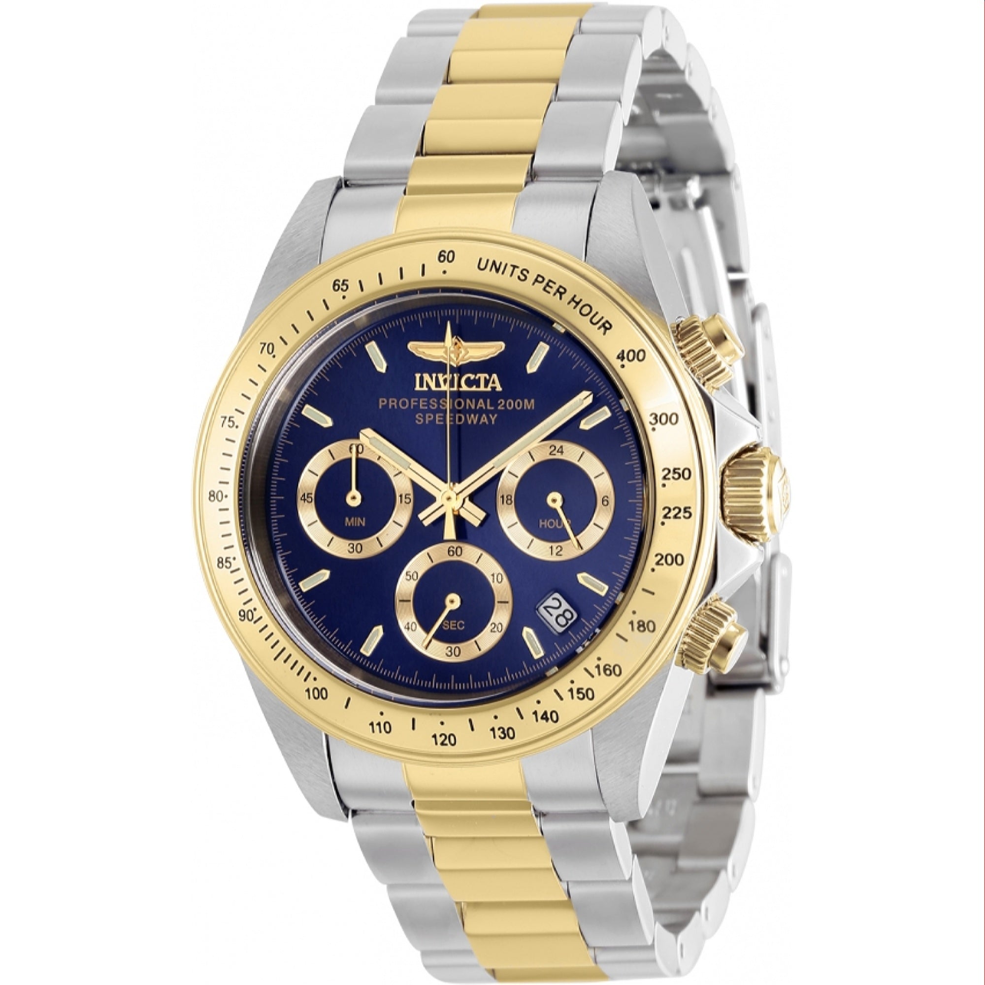 Invicta  Quartz Speedway Blue Dial Men's Watch 37173