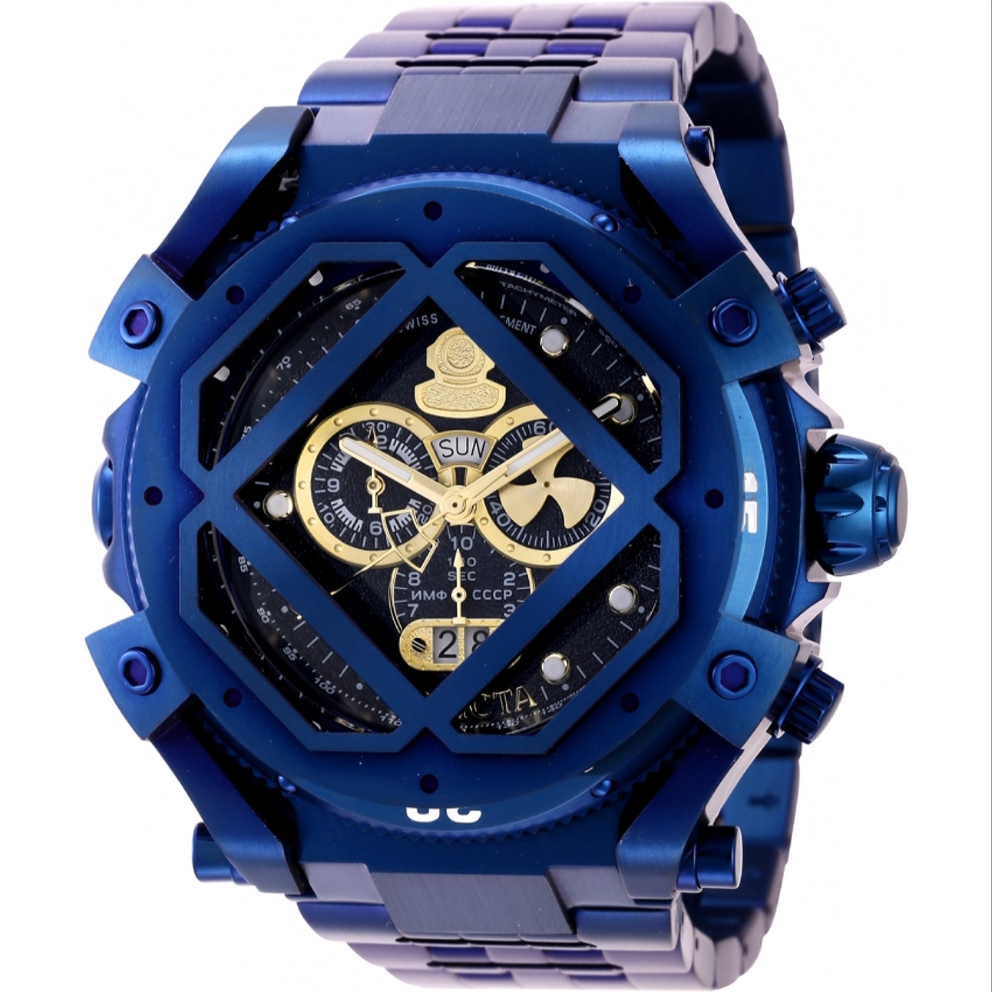 Invicta  Quartz Pro Diver Blue Dial Men's Watch 37176