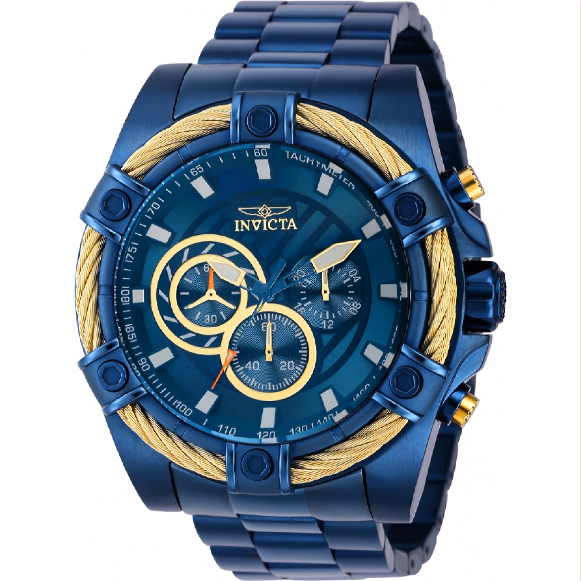 Invicta  Quartz Blue Dial Men's Watch 38959