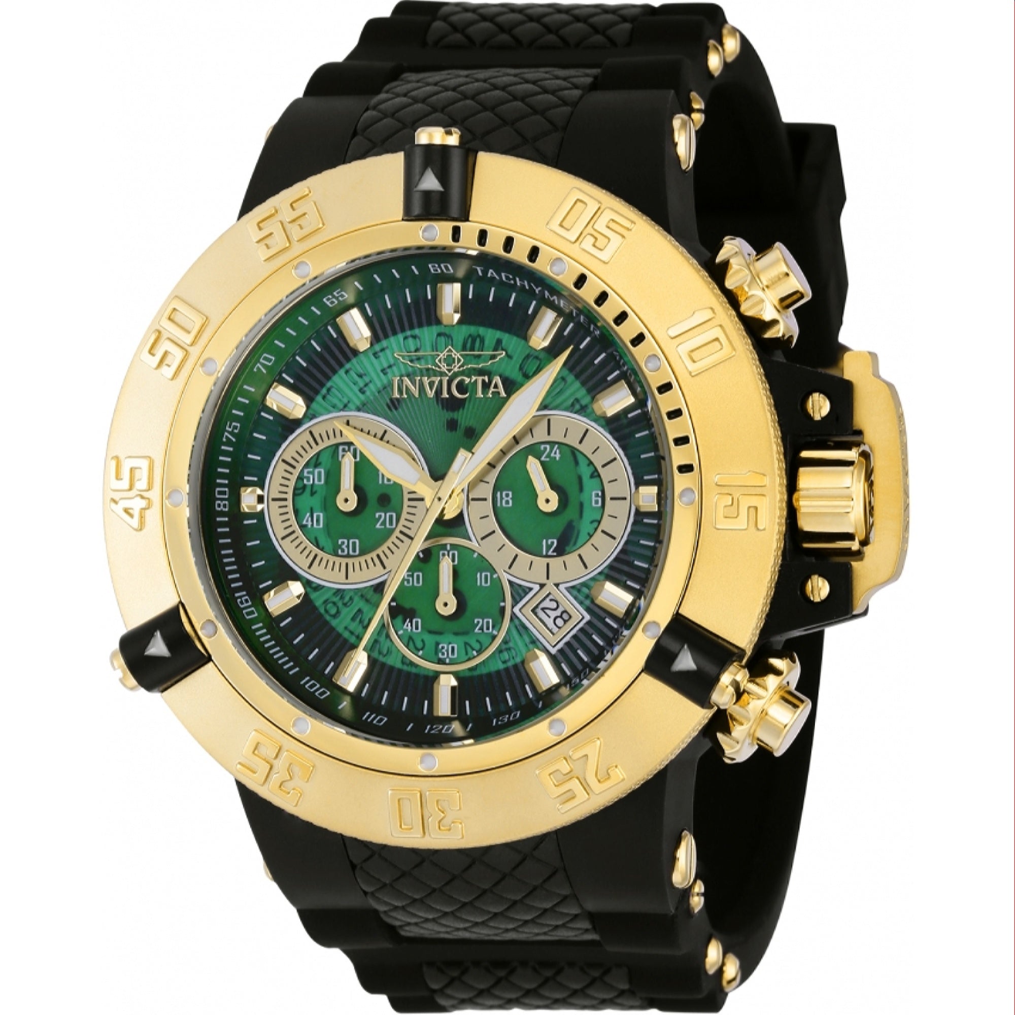 Invicta Subaqua Noma III Quartz Green Dial Men's Watch 38999