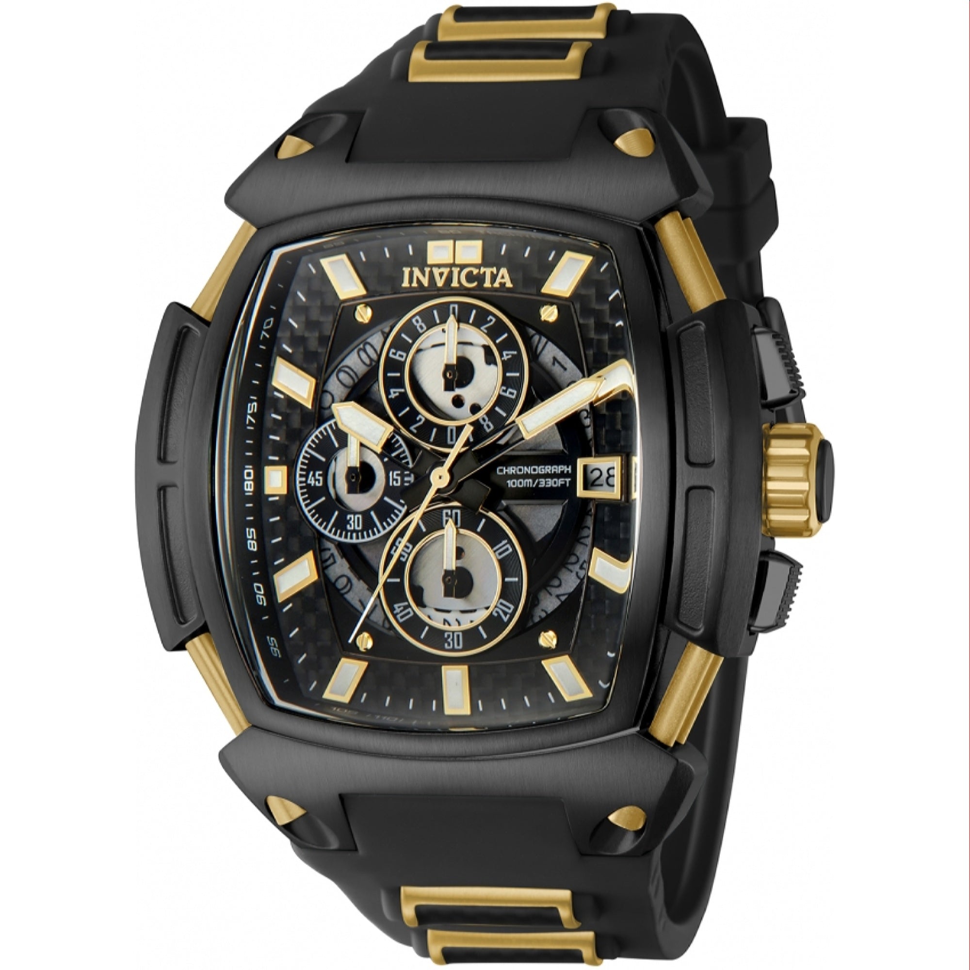 Invicta  Quartz S1 Rally Diablo Black Dial Men's Watch 39702