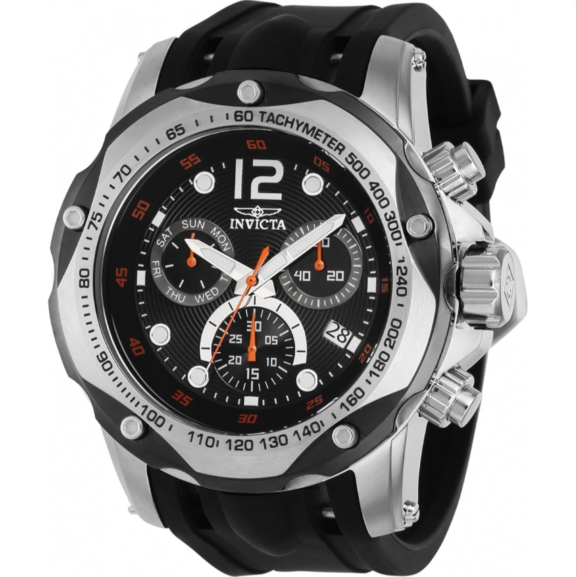 Invicta  Quartz Speedway Black Dial Men's Watch 39727