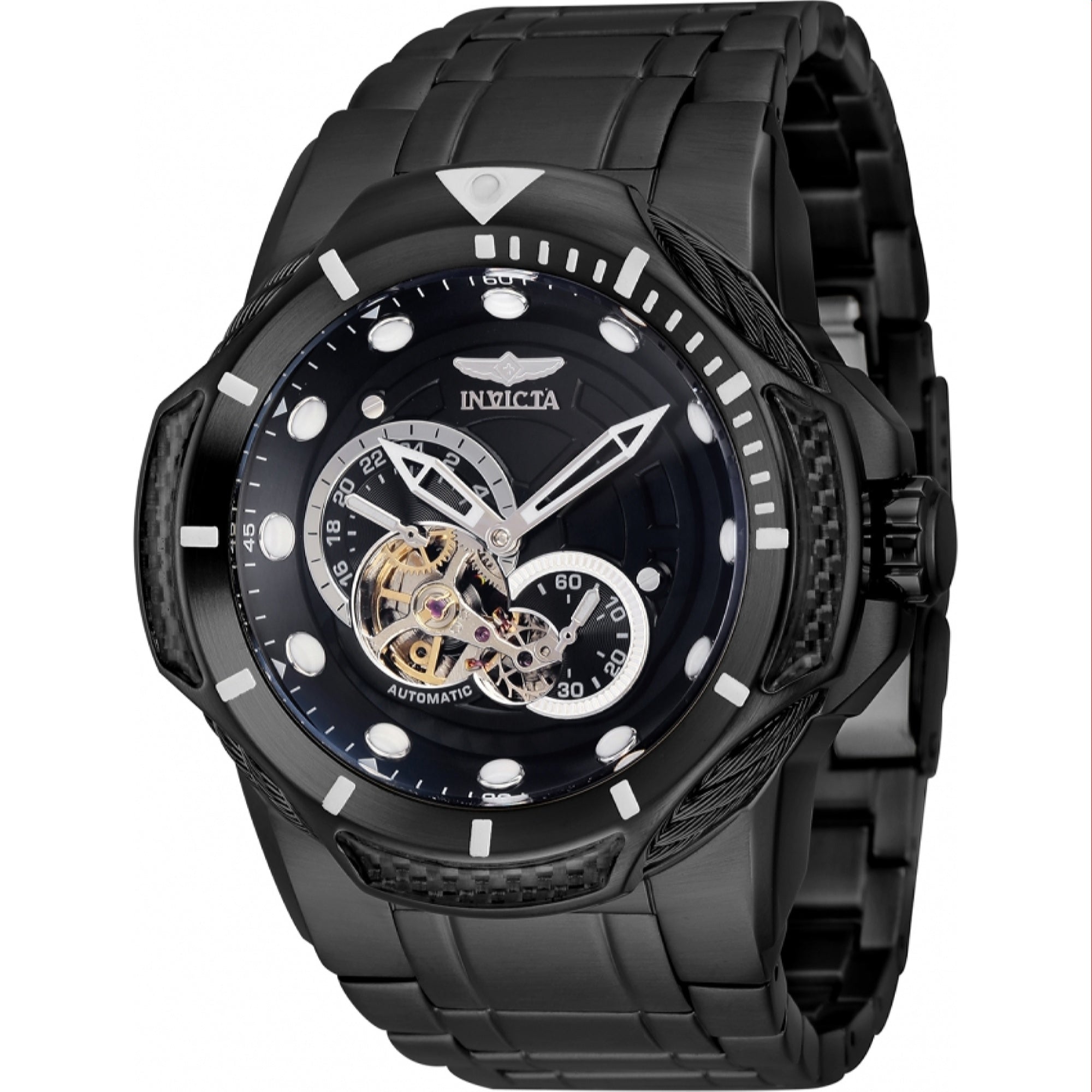 Invicta  Automatic Bolt Automatic Black Dial Men's Watch 39929