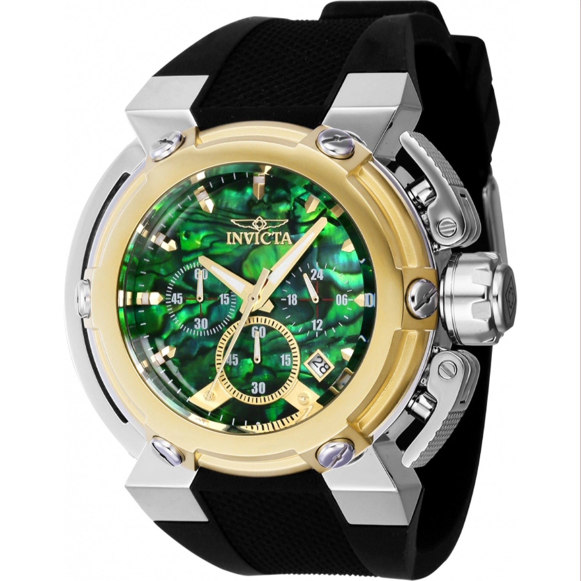 Invicta  Quartz Coalition Forces X-Wing Green Dial Men's Watch 40062