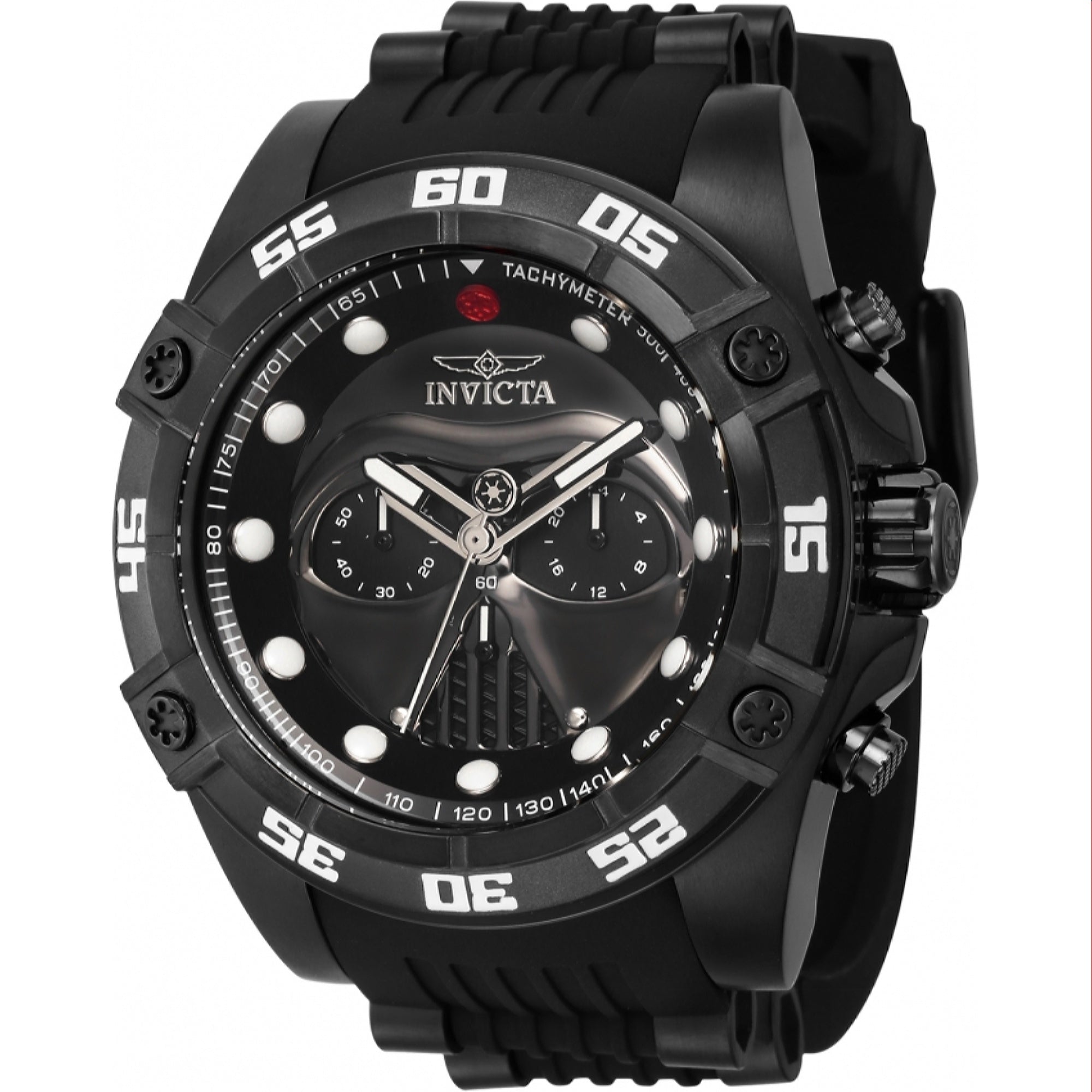 Invicta  Quartz Star Wars Darth Vader Black Dial Men's Watch 40081