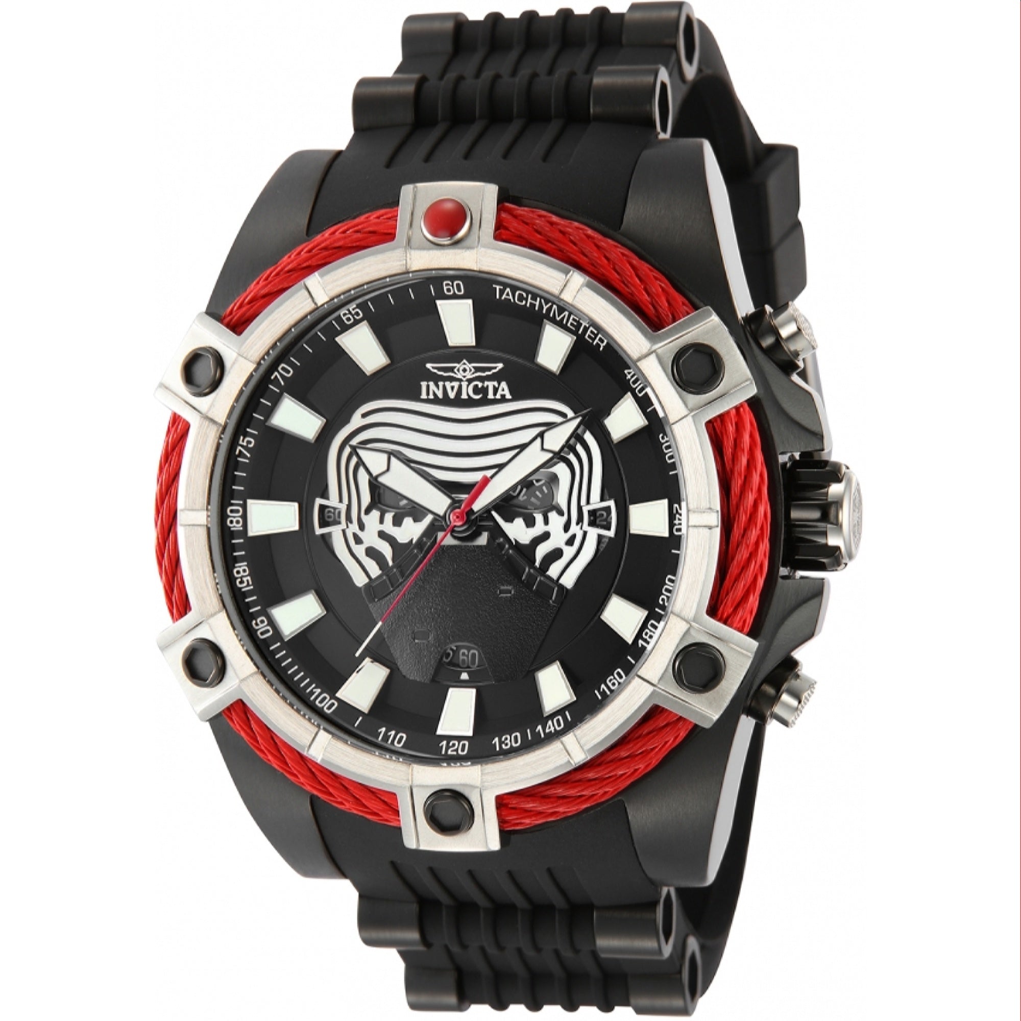 Invicta  Quartz Star Wars Kylo Ren Black Dial Men's Watch 40089