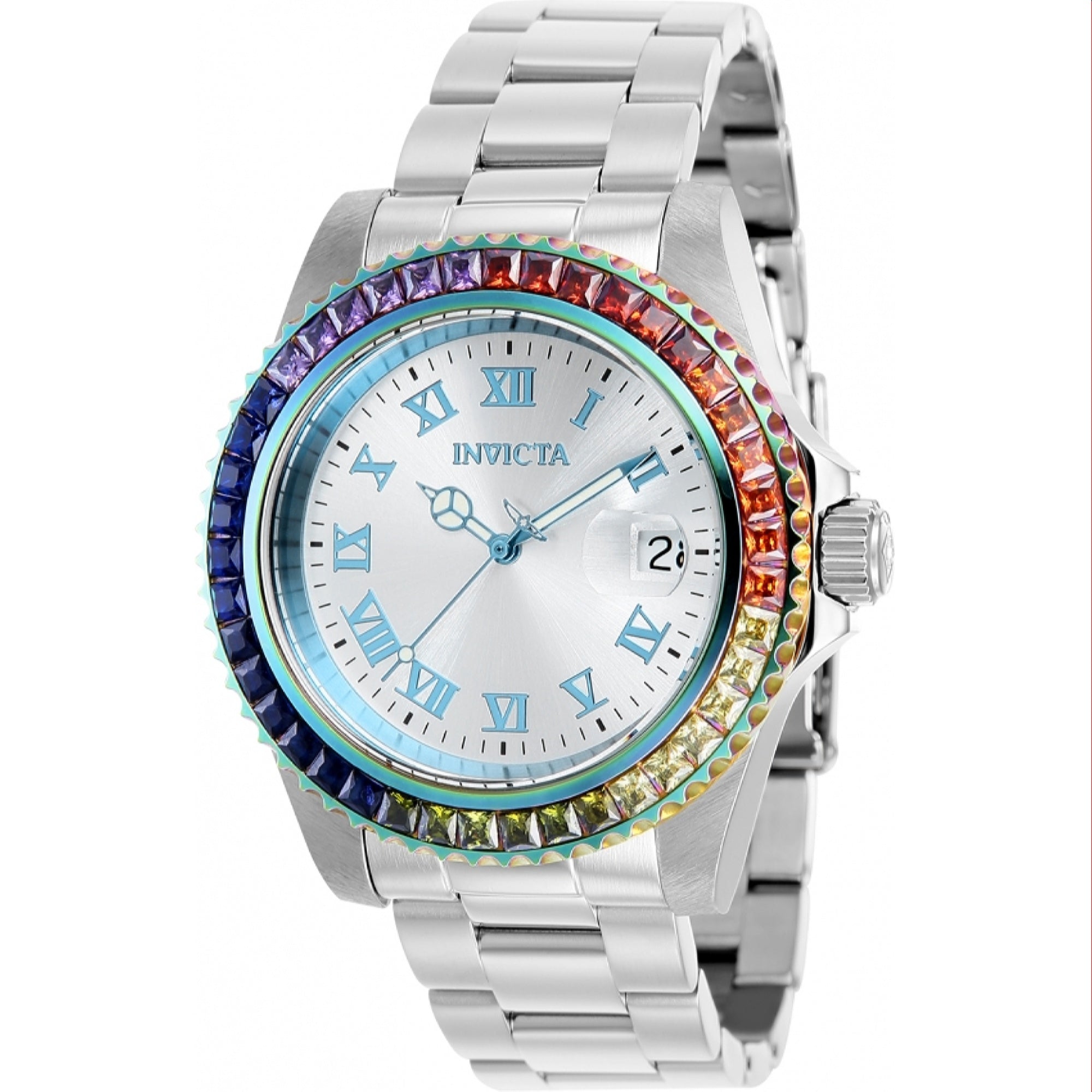 Invicta Angel Quartz Angel Silver Dial Women's Watch 40228