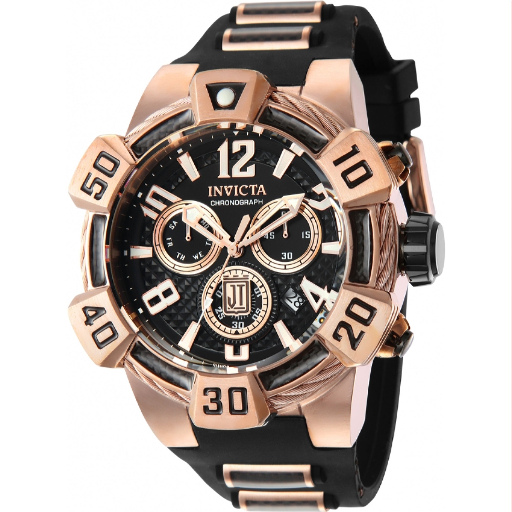 Invicta  Quartz Jason Taylor Black Dial Men's Watch 40443