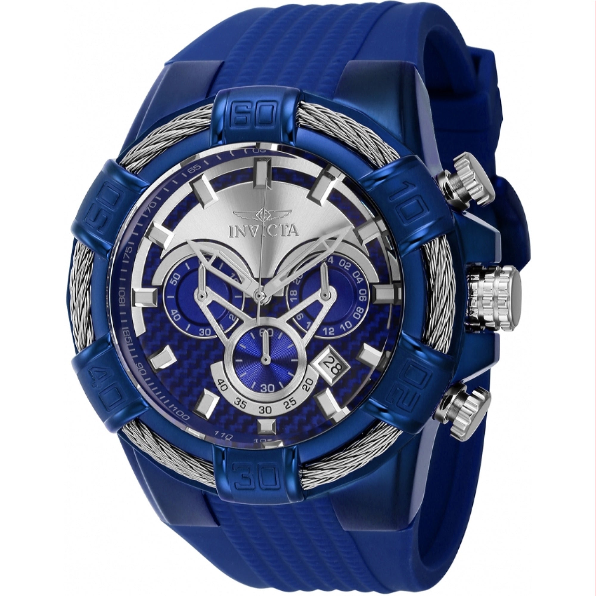 Invicta  Quartz Bolt Blue Dial Men's Watch 40670