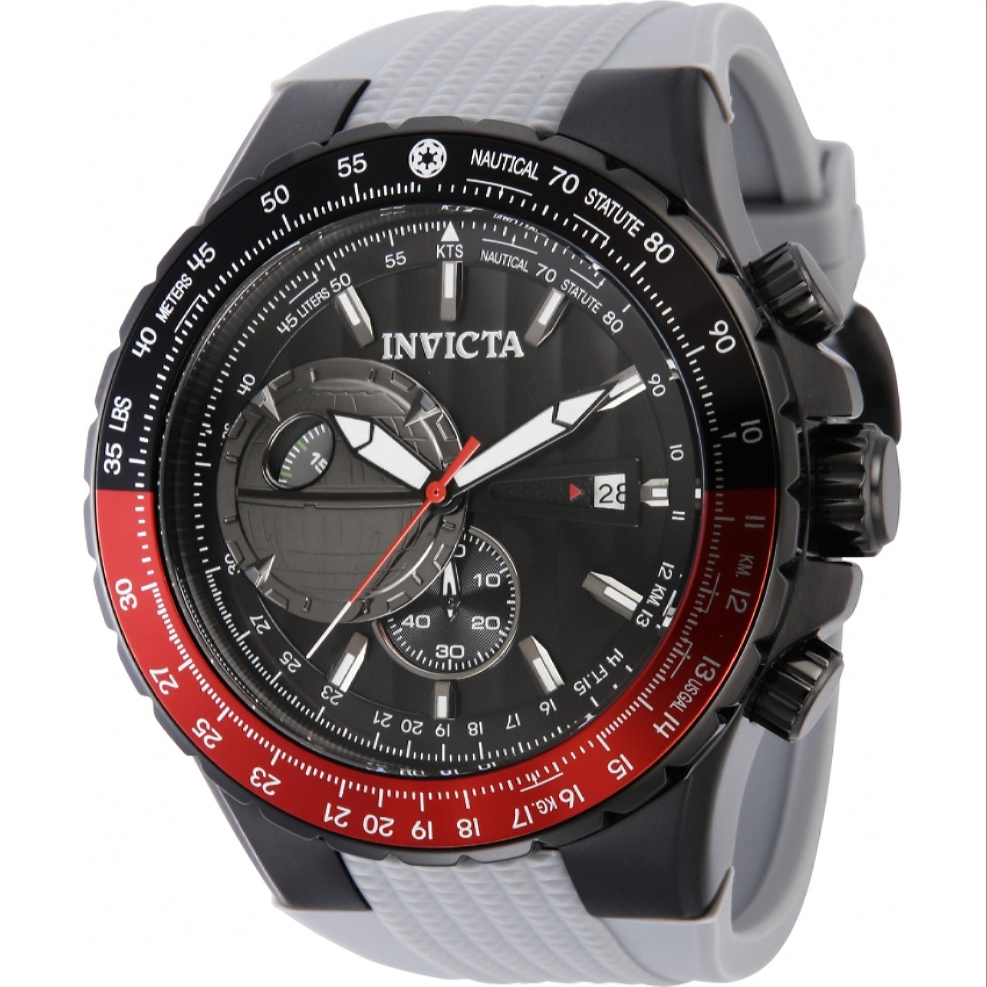 Invicta  Quartz Star Wars R2-D2 Black Dial Men's Watch 41324