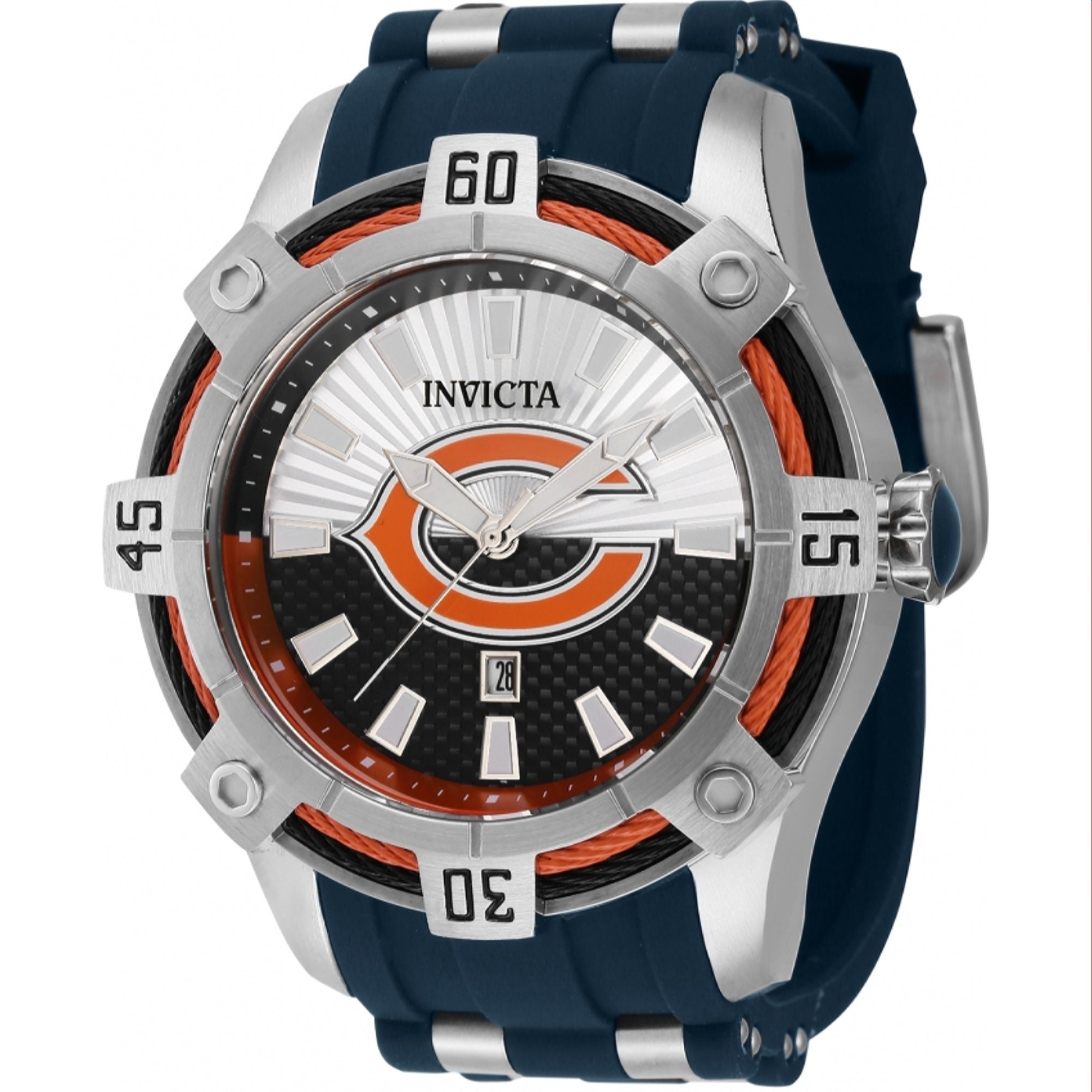 Invicta NFL Quartz NFL Bears Blue Dial Men's Watch 42065