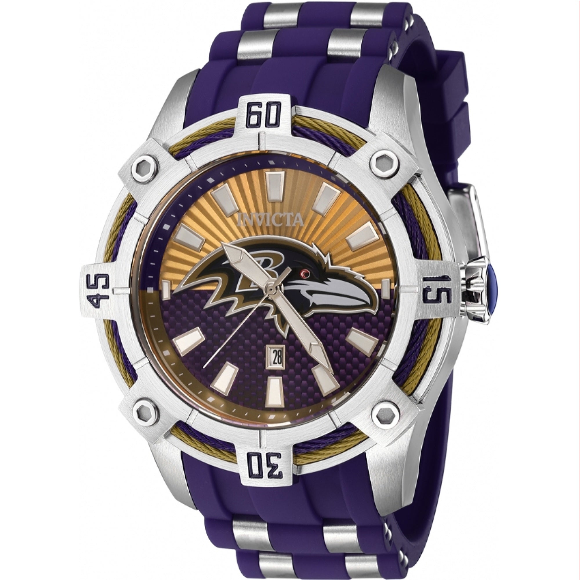 Invicta NFL Quartz NFL Ravens Blue Dial Men's Watch 42067