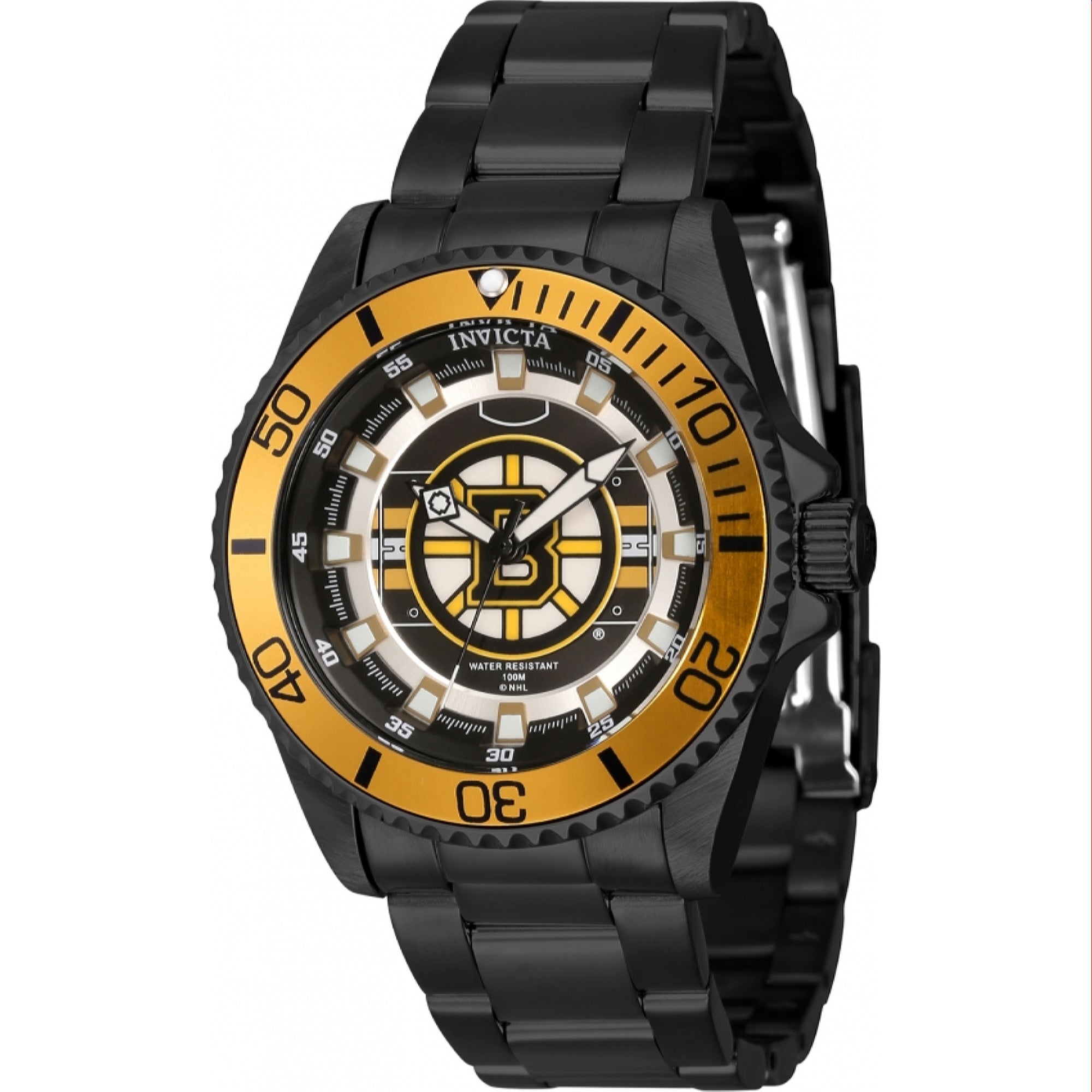 Invicta NHL Quartz NHL Bruins Multi Dial Women's Watch 42207