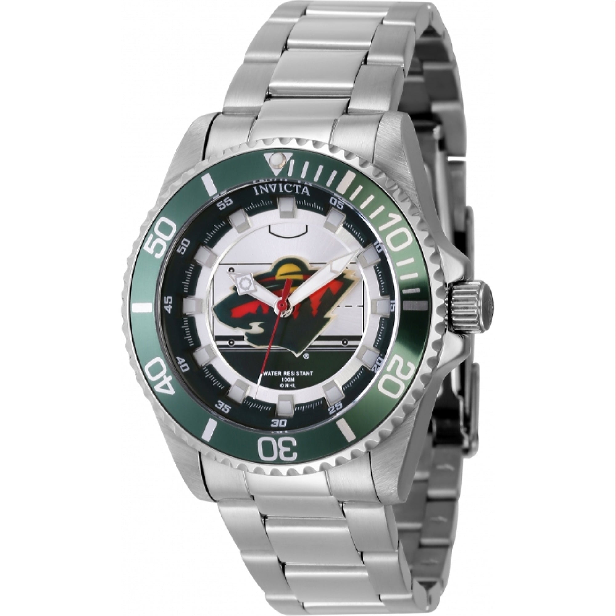 Invicta NHL Quartz NHL Wild Green Dial Women's Watch 42214