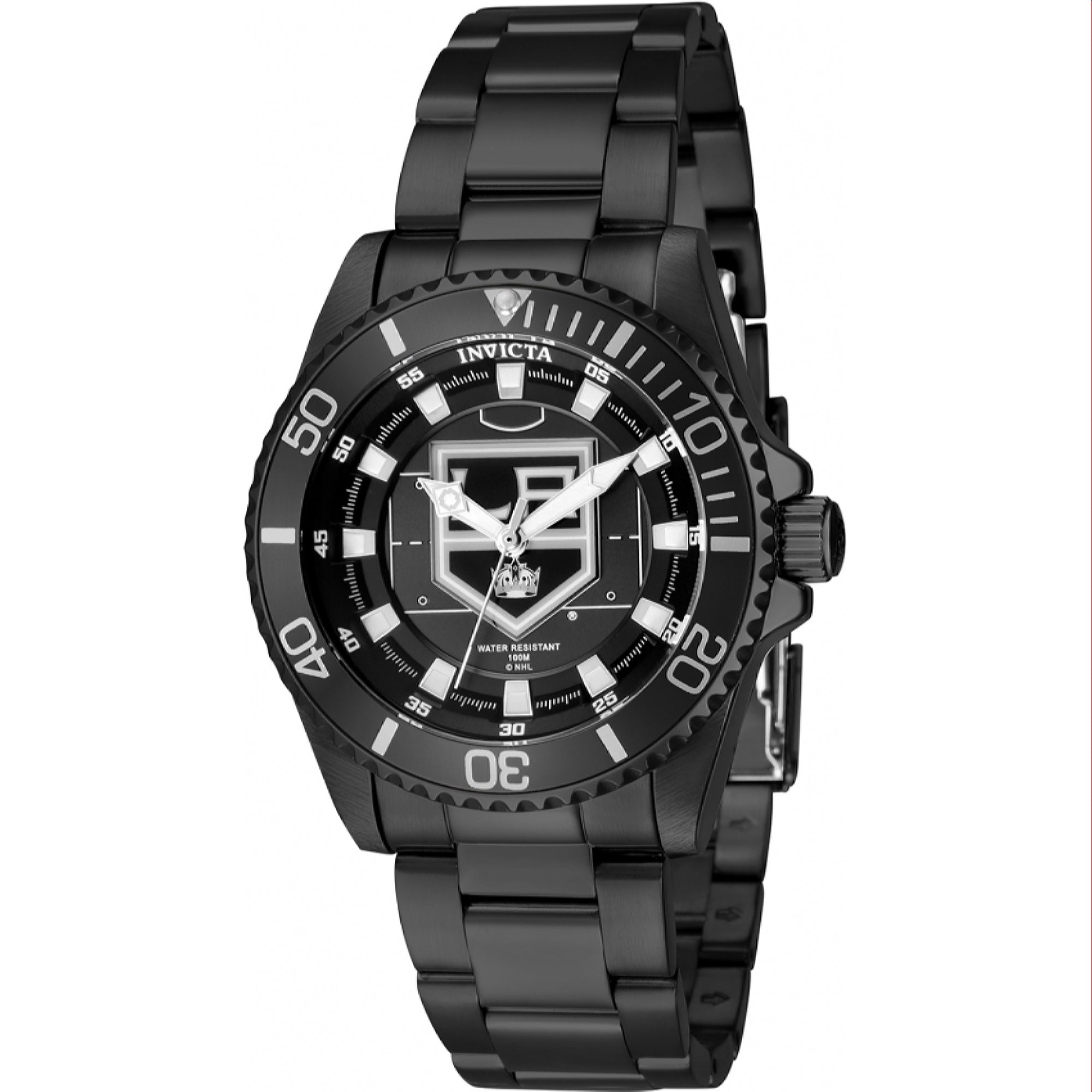 Invicta NHL Quartz NHL Kings Black Dial Women's Watch 42227