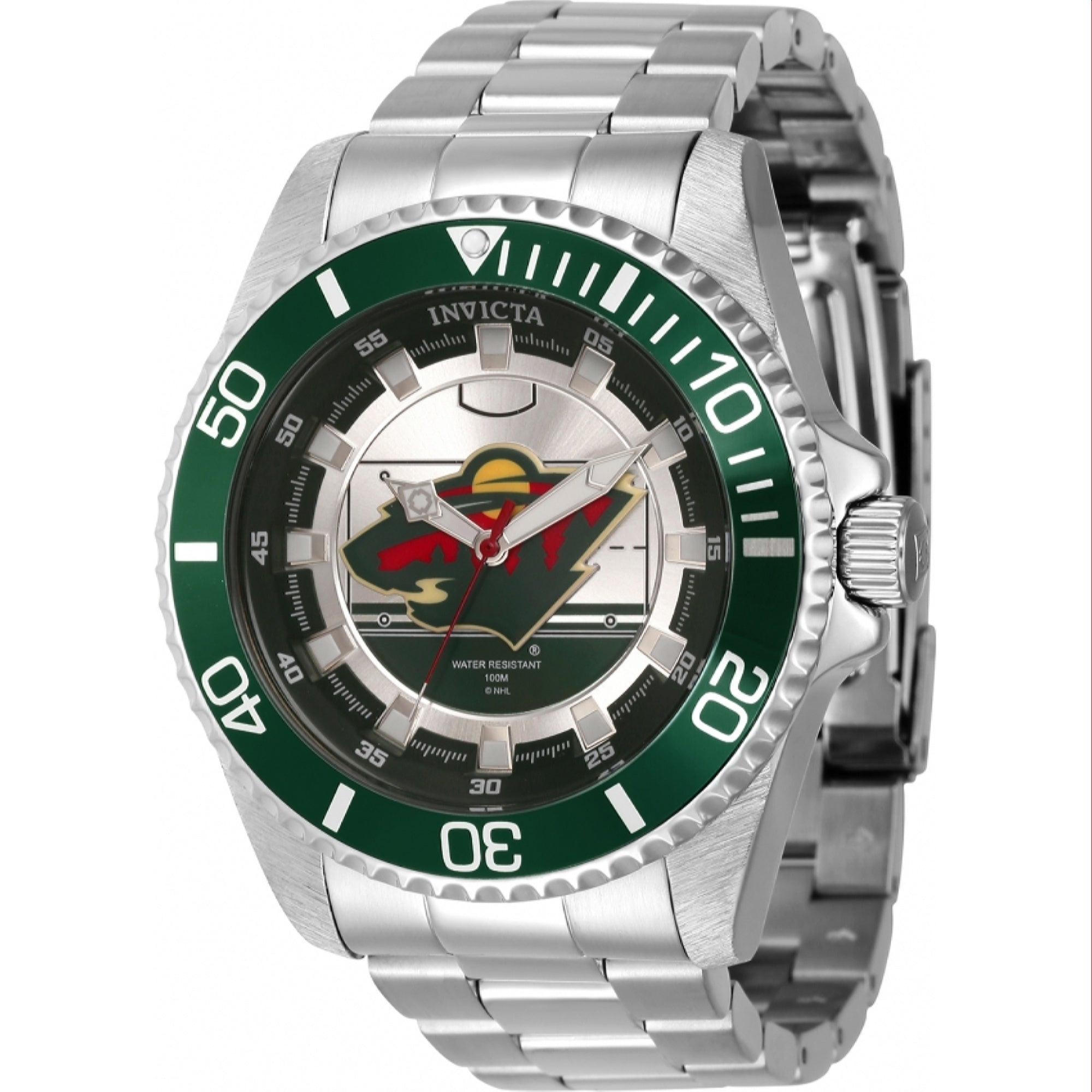 Invicta NHL Quartz NHL Wild Silver Dial Men's Watch 42250