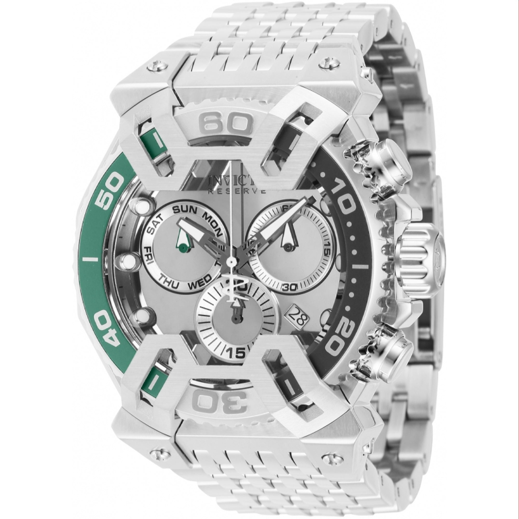 Invicta Coalition Forces Quartz Coalition Forces X-Wing Silver Dial Men's Watch 42909