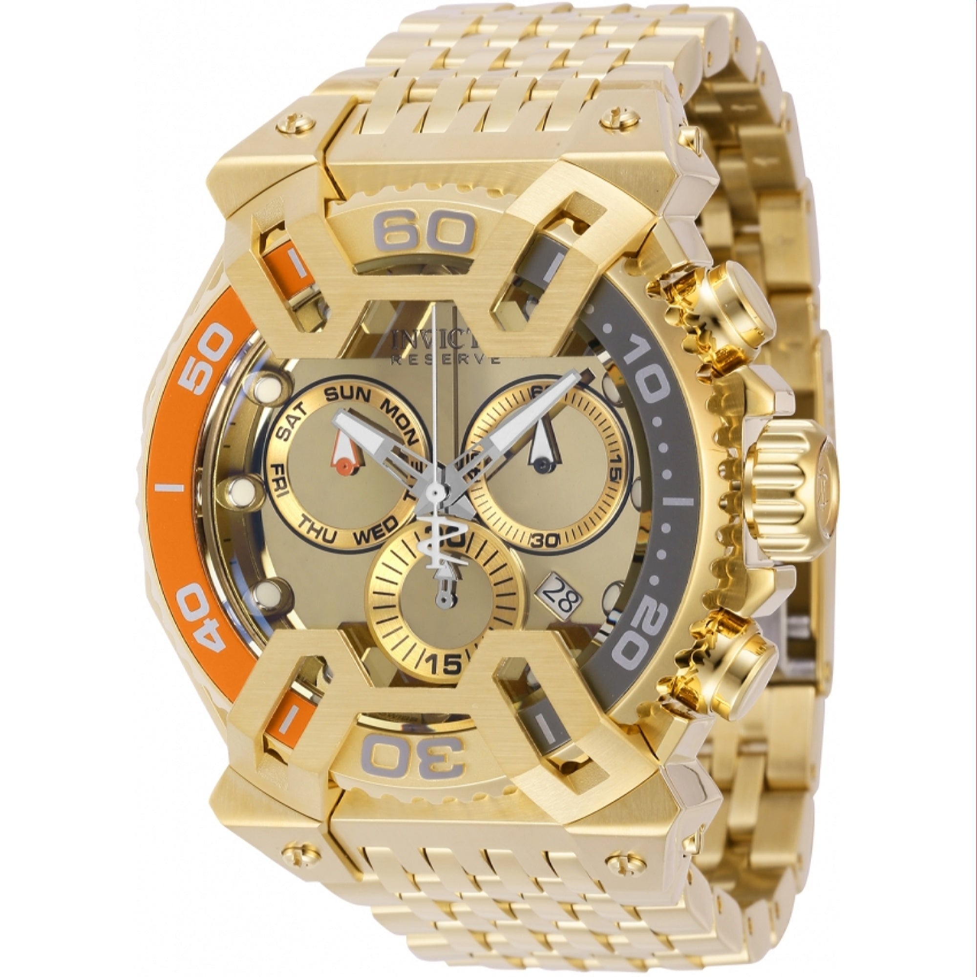 Invicta Coalition Forces Quartz Coalition Forces X-Wing Gold Dial Men's Watch 42912