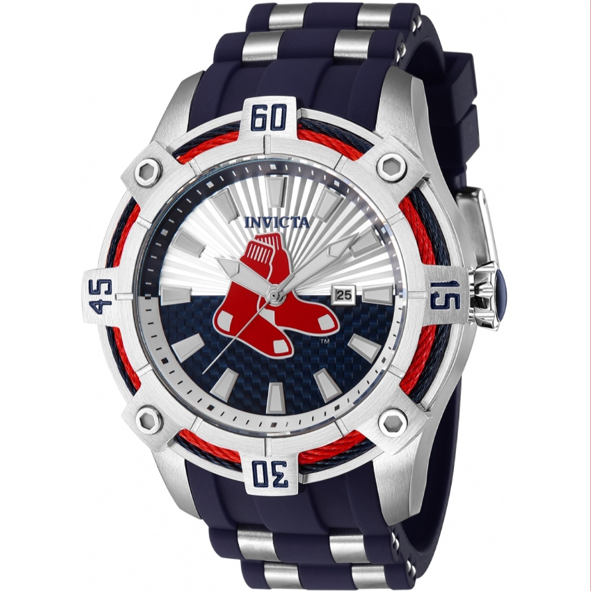 Invicta MLB Quartz MLB Sox Red Dial Men's Watch 43262