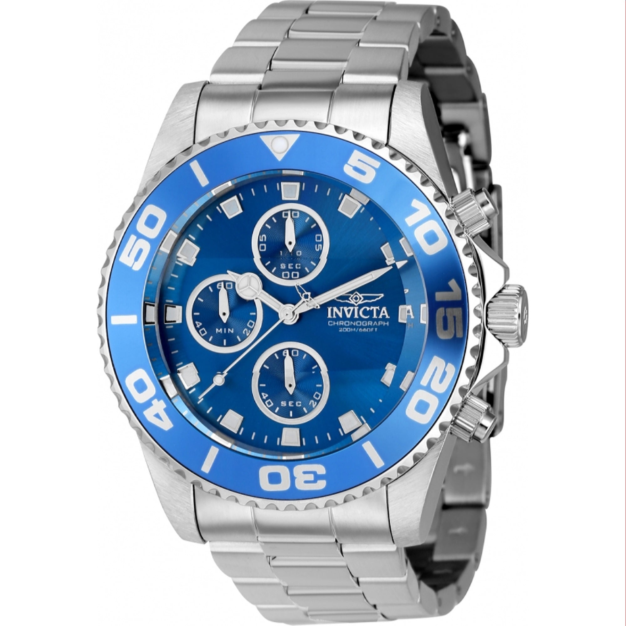 Invicta Pro Diver Quartz Pro Diver Blue Dial Men's Watch 43406