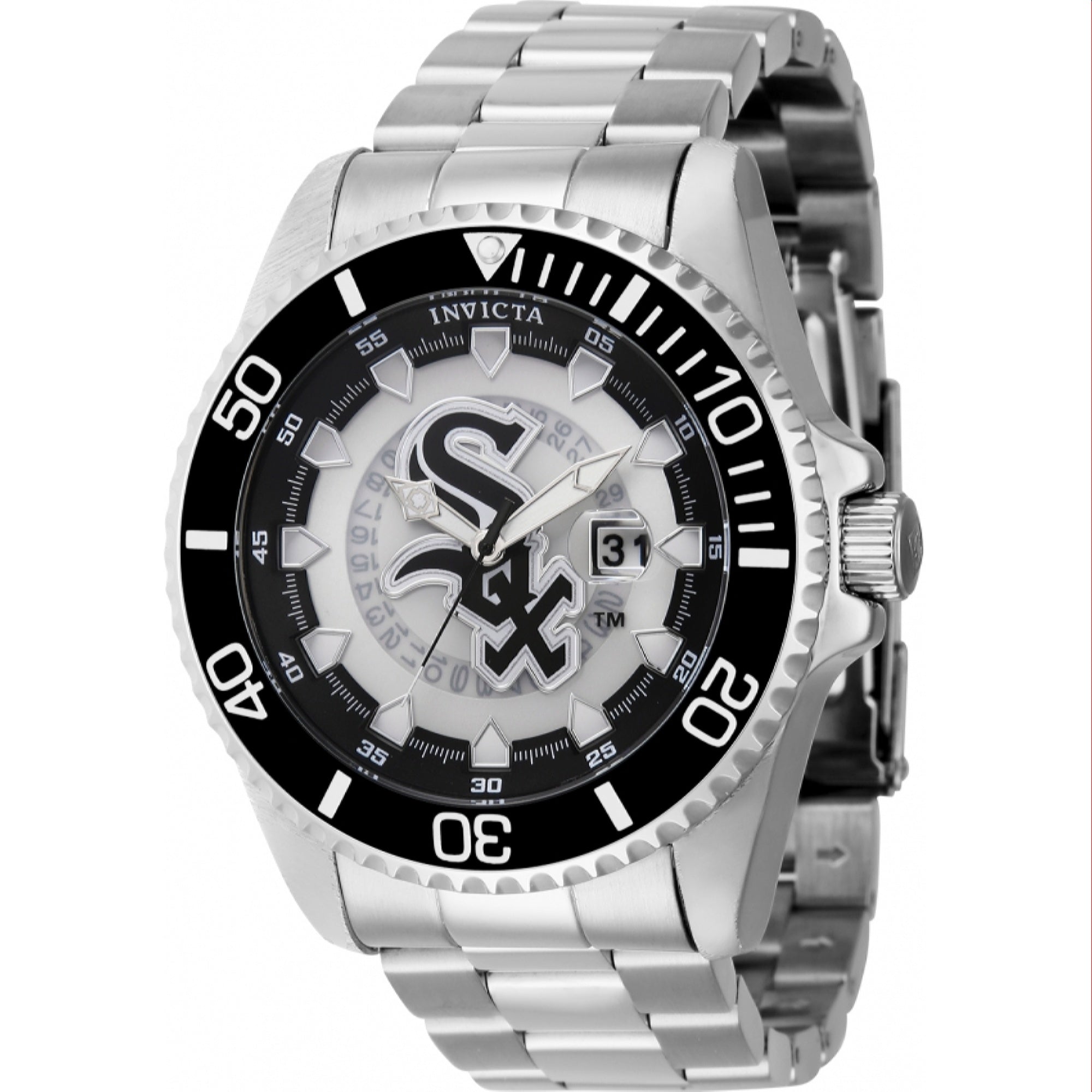 Invicta MLB Quartz MLB Sox Black Dial Men's Watch 43459