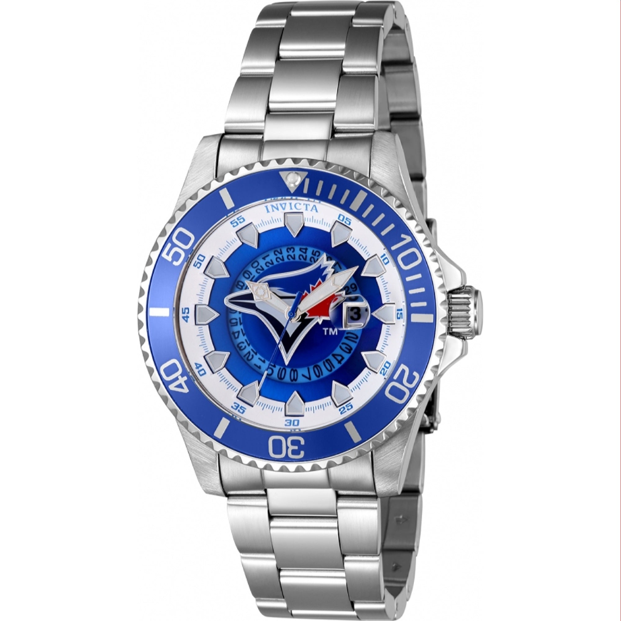 Invicta MLB Quartz MLB Jays Blue Dial Men's Watch 43482