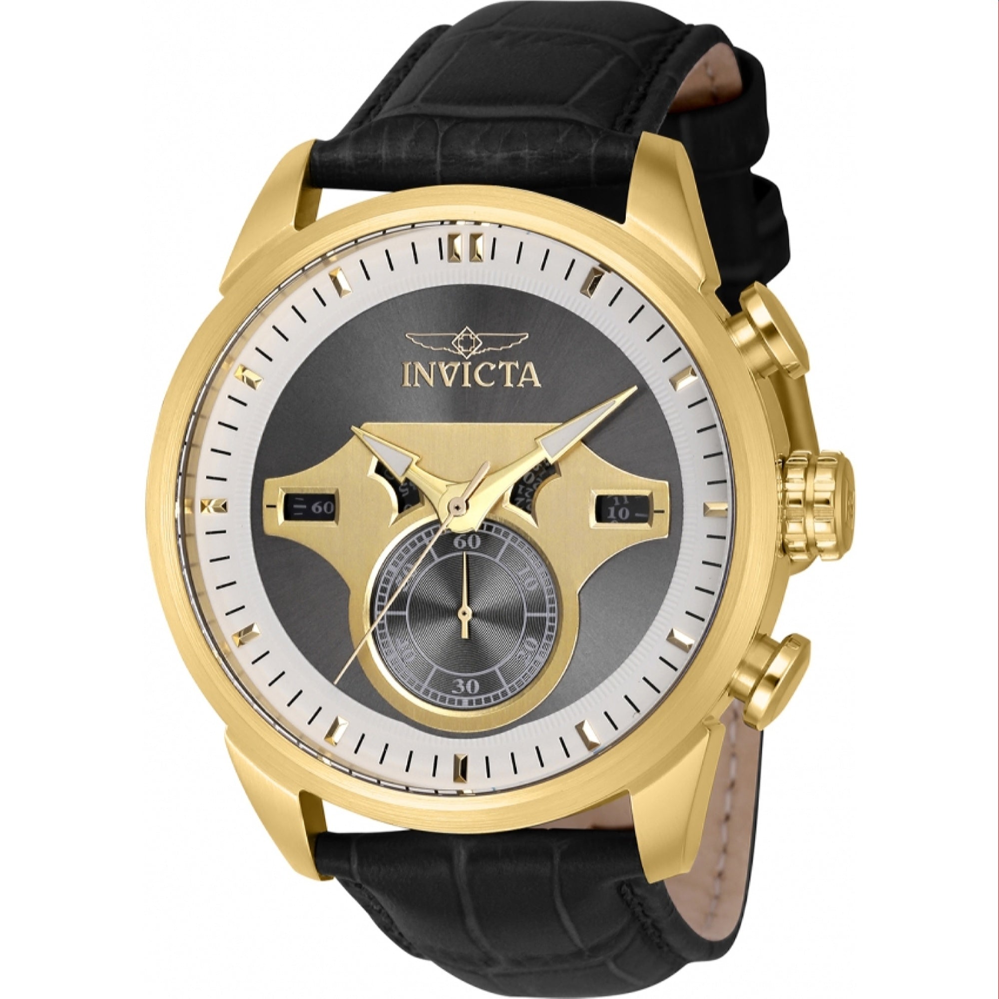 Invicta  Quartz Objet D Art Black Dial Men's Watch 43615